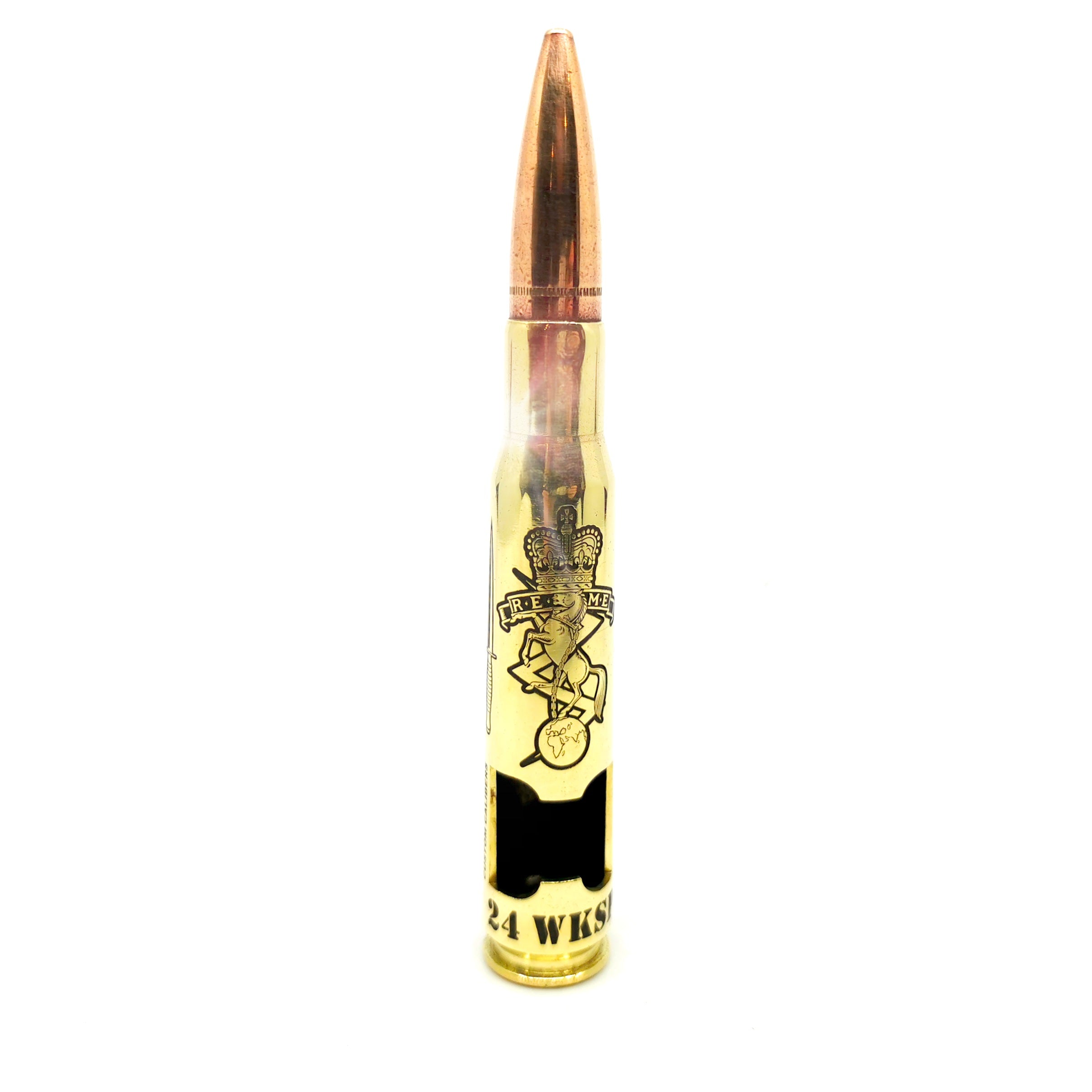 Genuine .50 Caliber BMG Bullet bottle opener