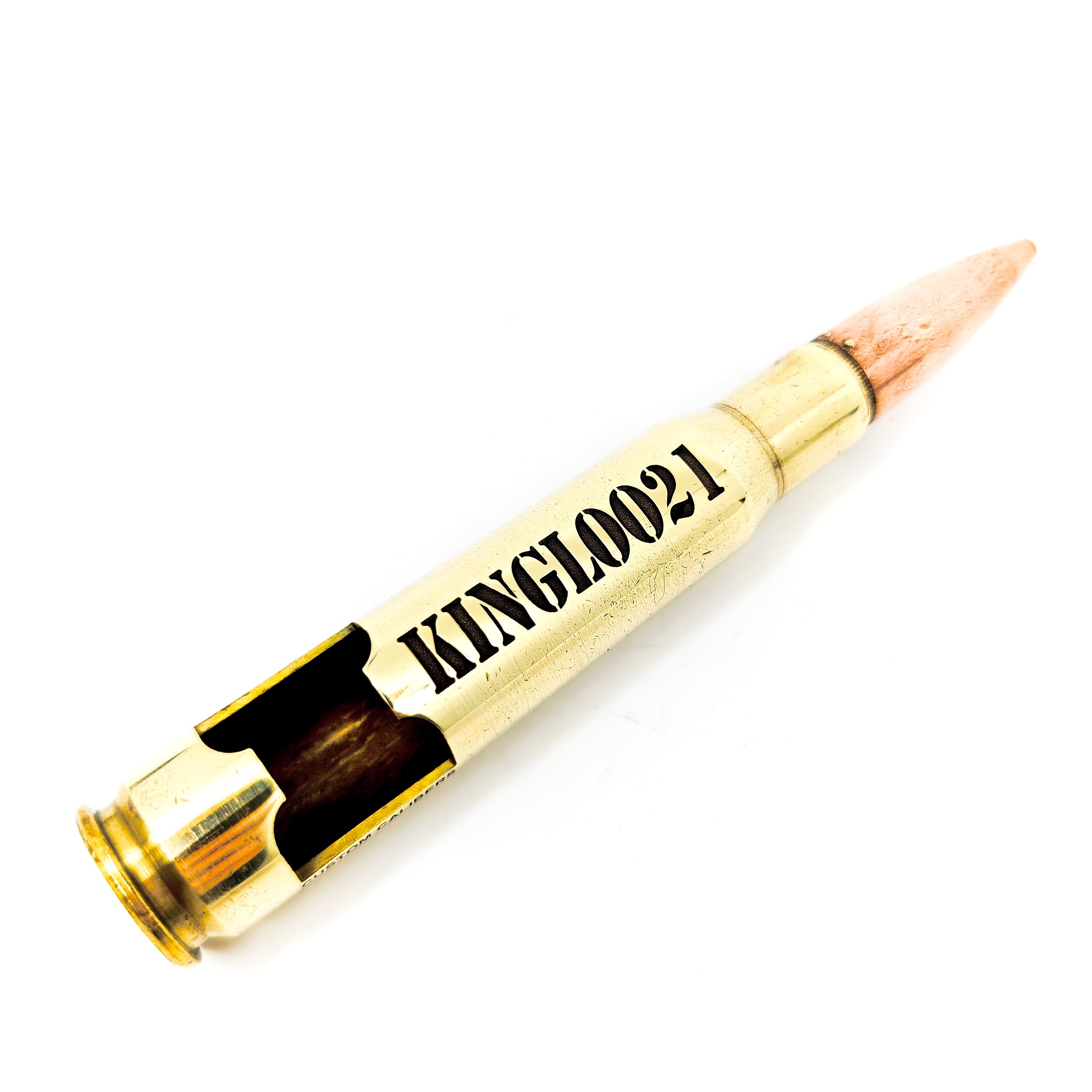 Genuine .50 Caliber BMG Bullet bottle opener