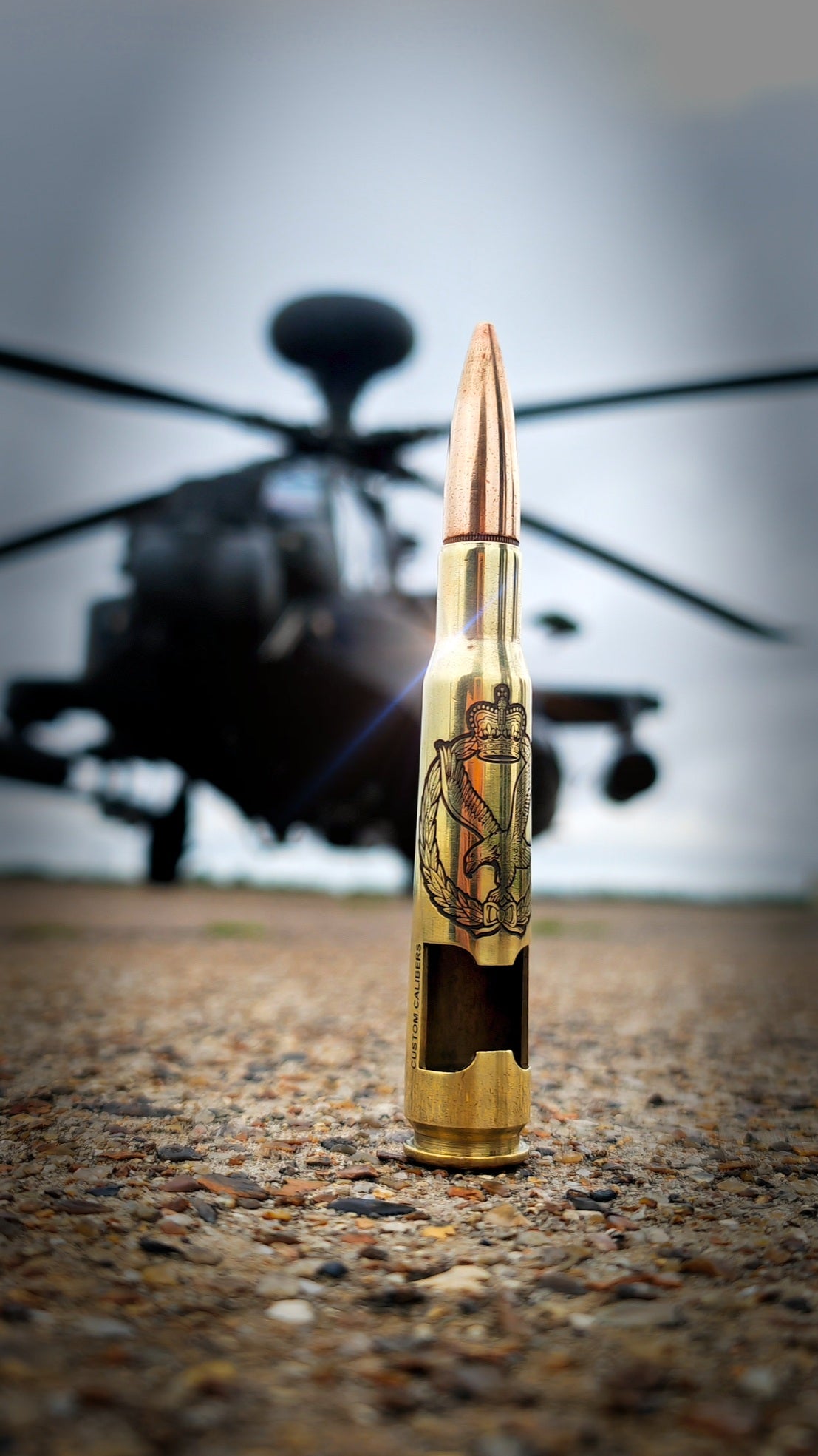 Genuine .50 Caliber BMG Bullet bottle opener
