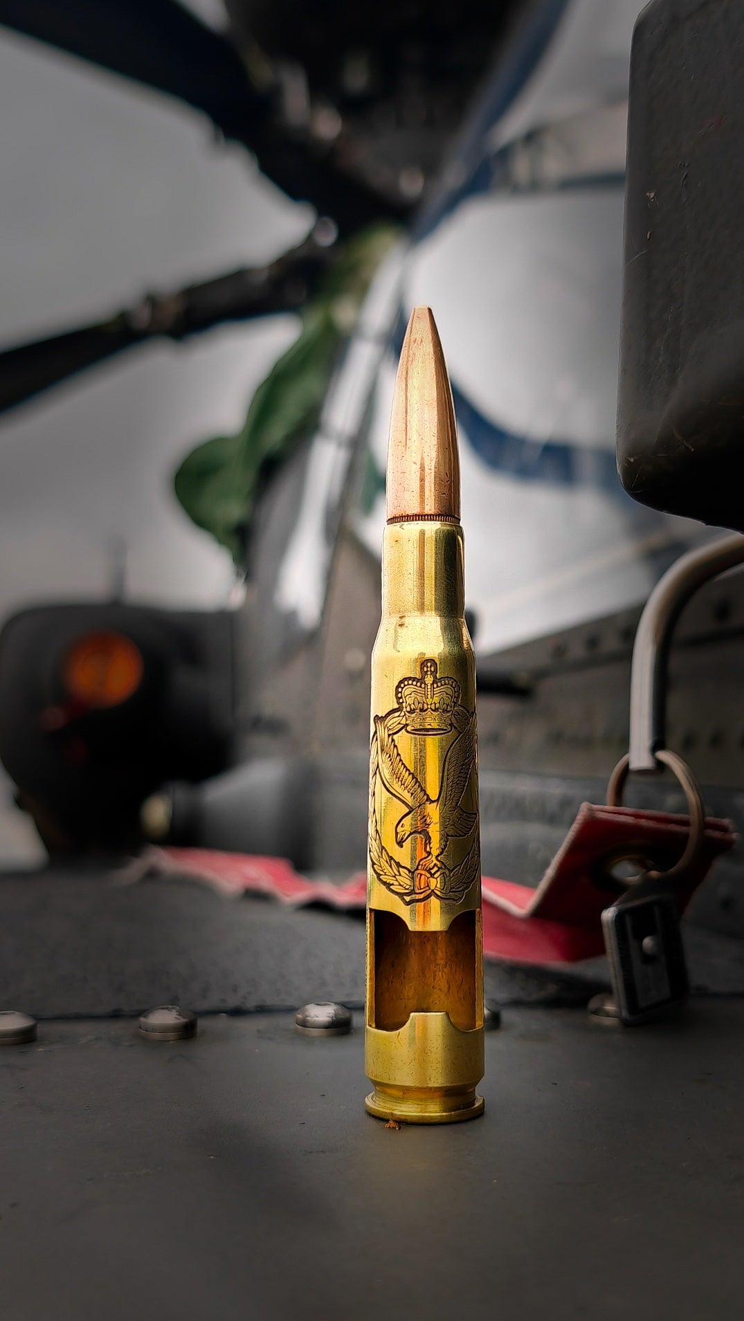 Genuine .50 Caliber BMG Bullet bottle opener