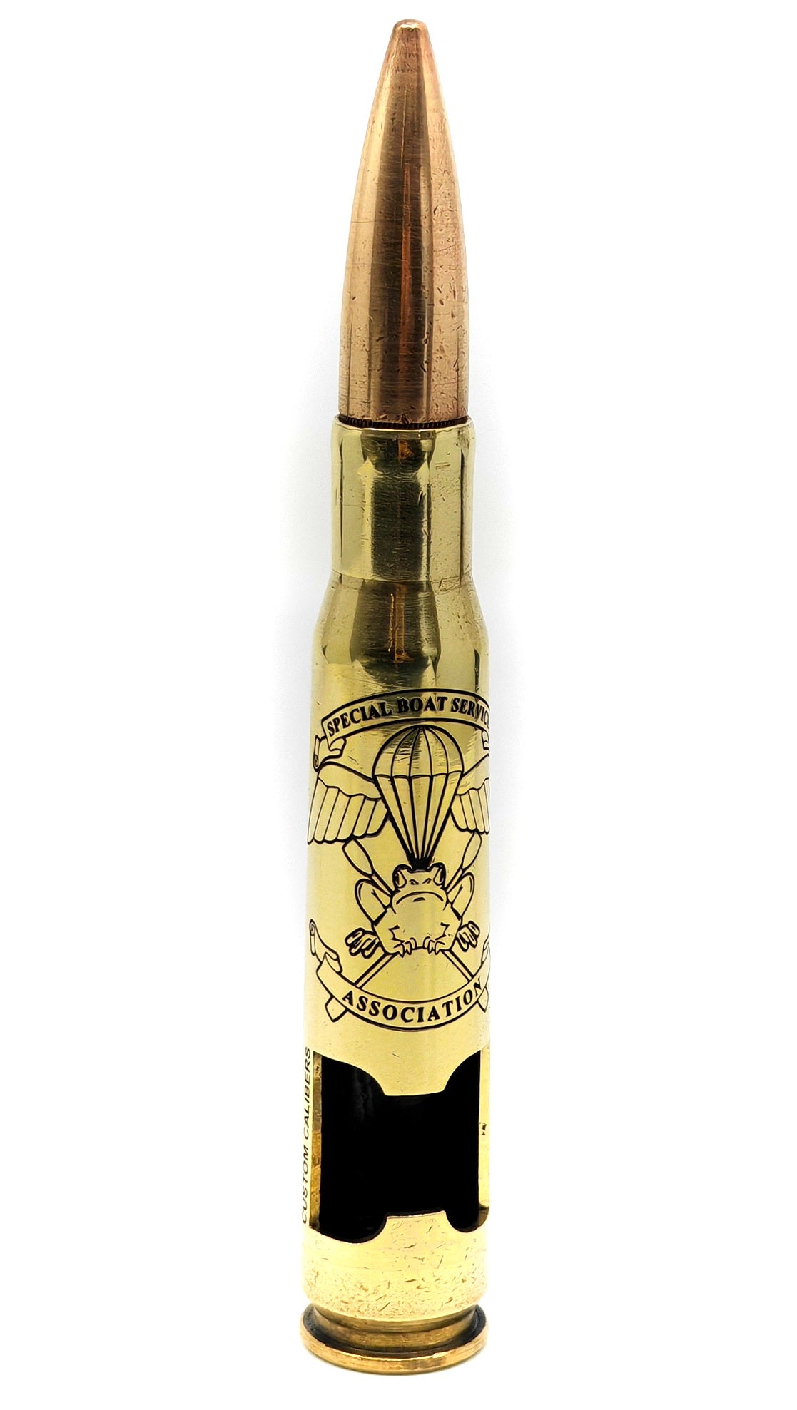Genuine .50 Caliber BMG Bullet bottle opener