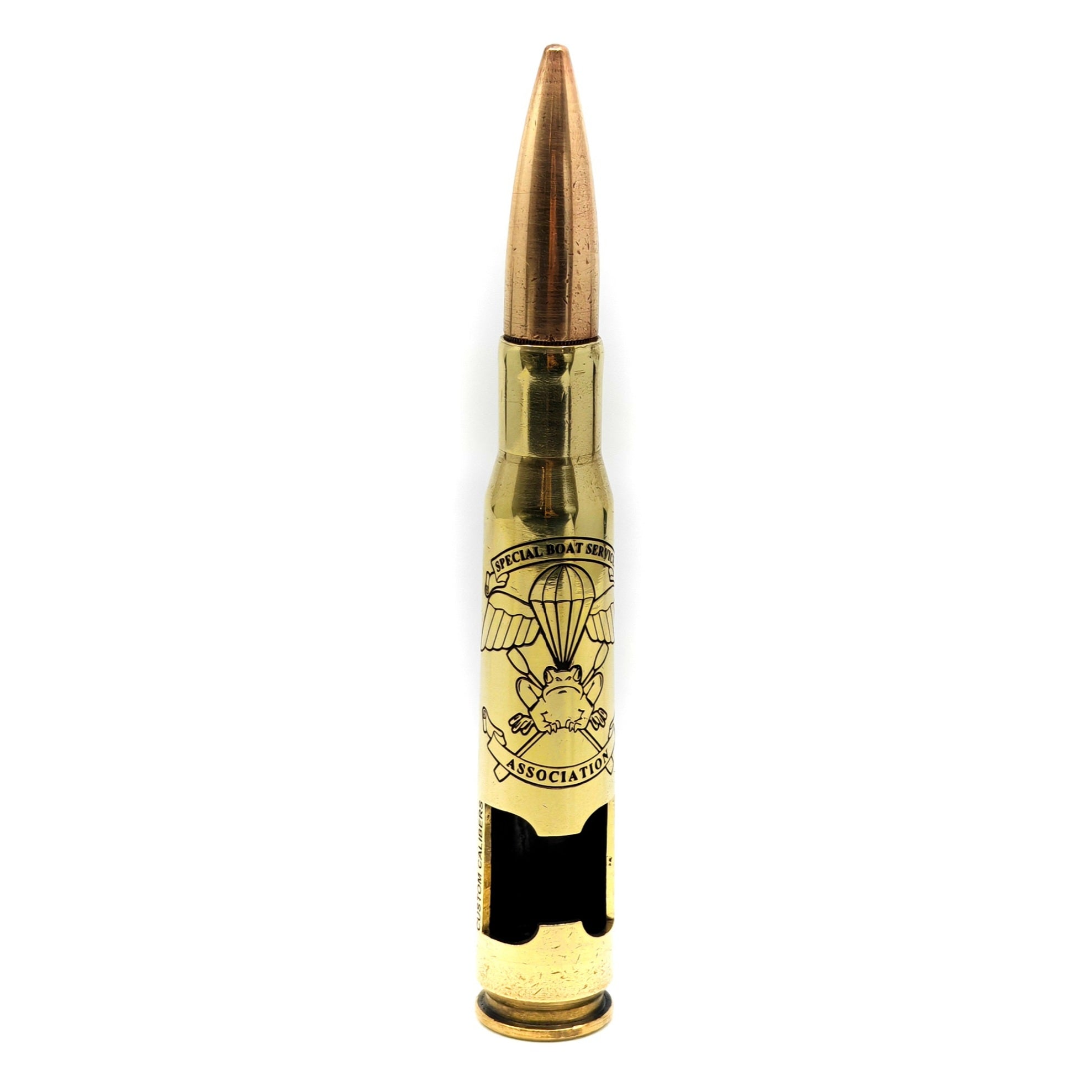 Genuine .50 Caliber BMG Bullet bottle opener