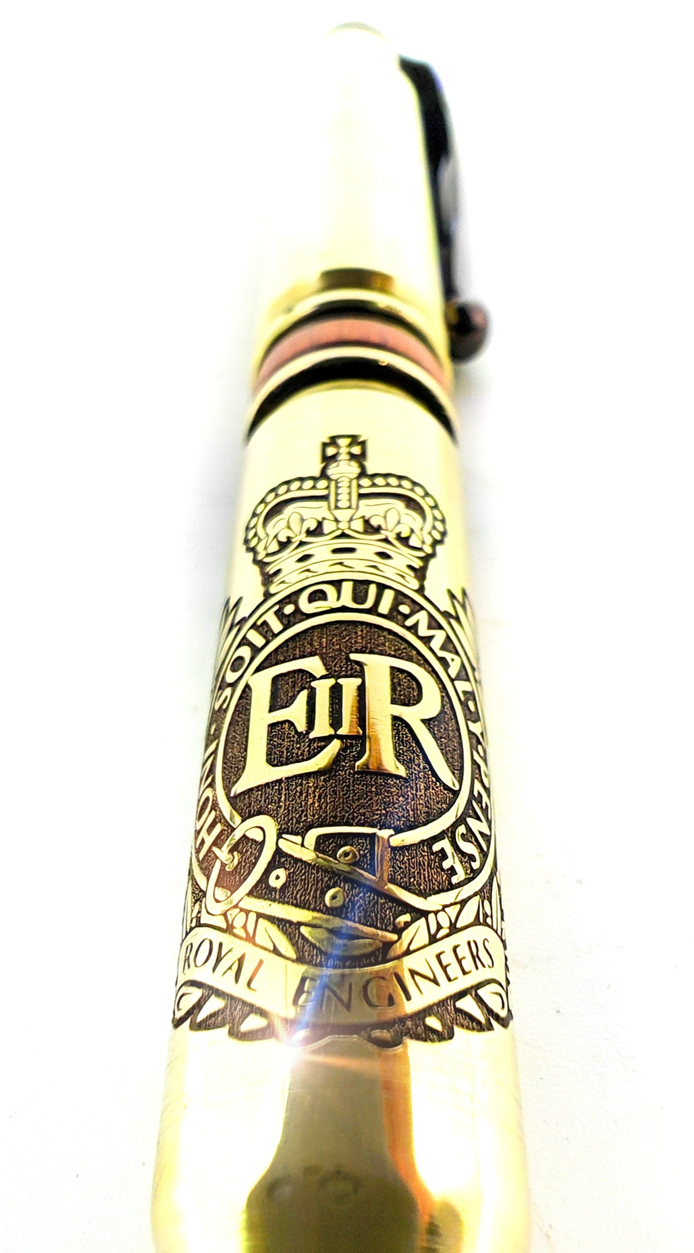 Polished Brass Poppy 308 Bullet Pen