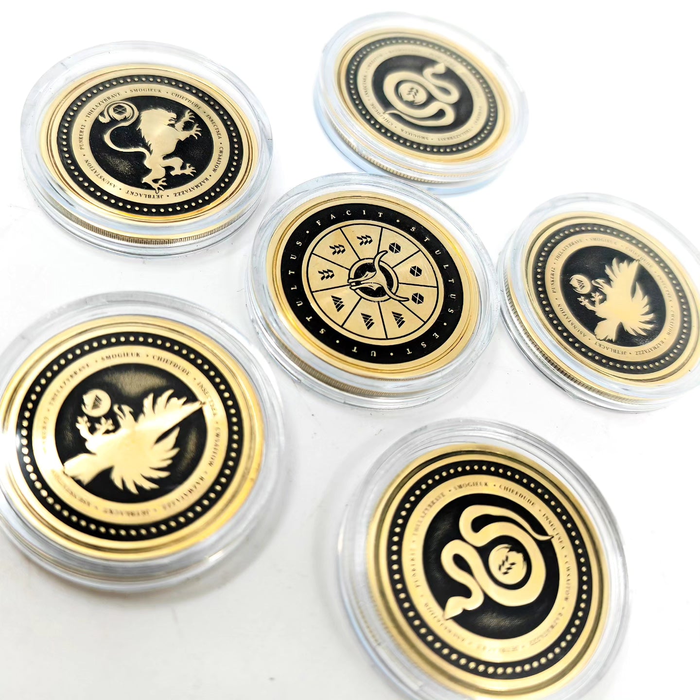 Custom Engraved Solid Brass Challenge Coin