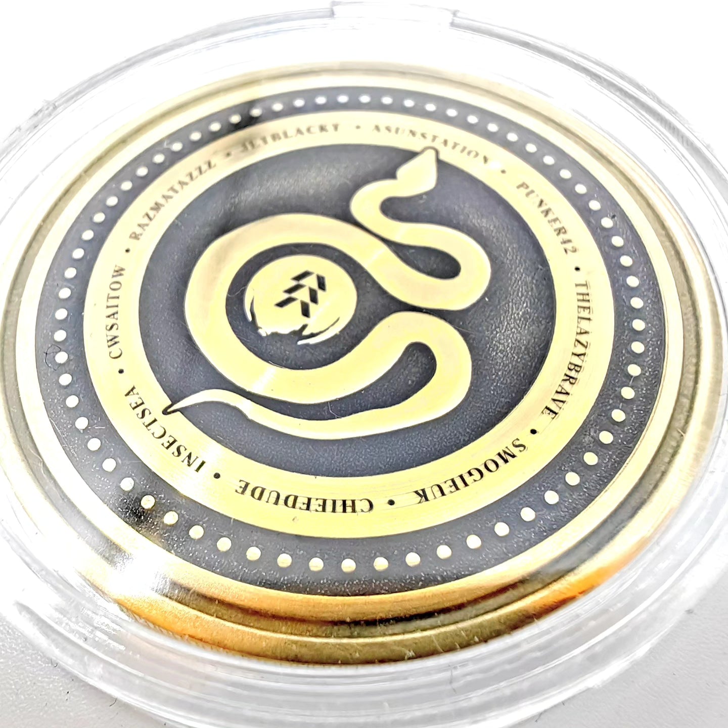 Custom Engraved Solid Brass Challenge Coin