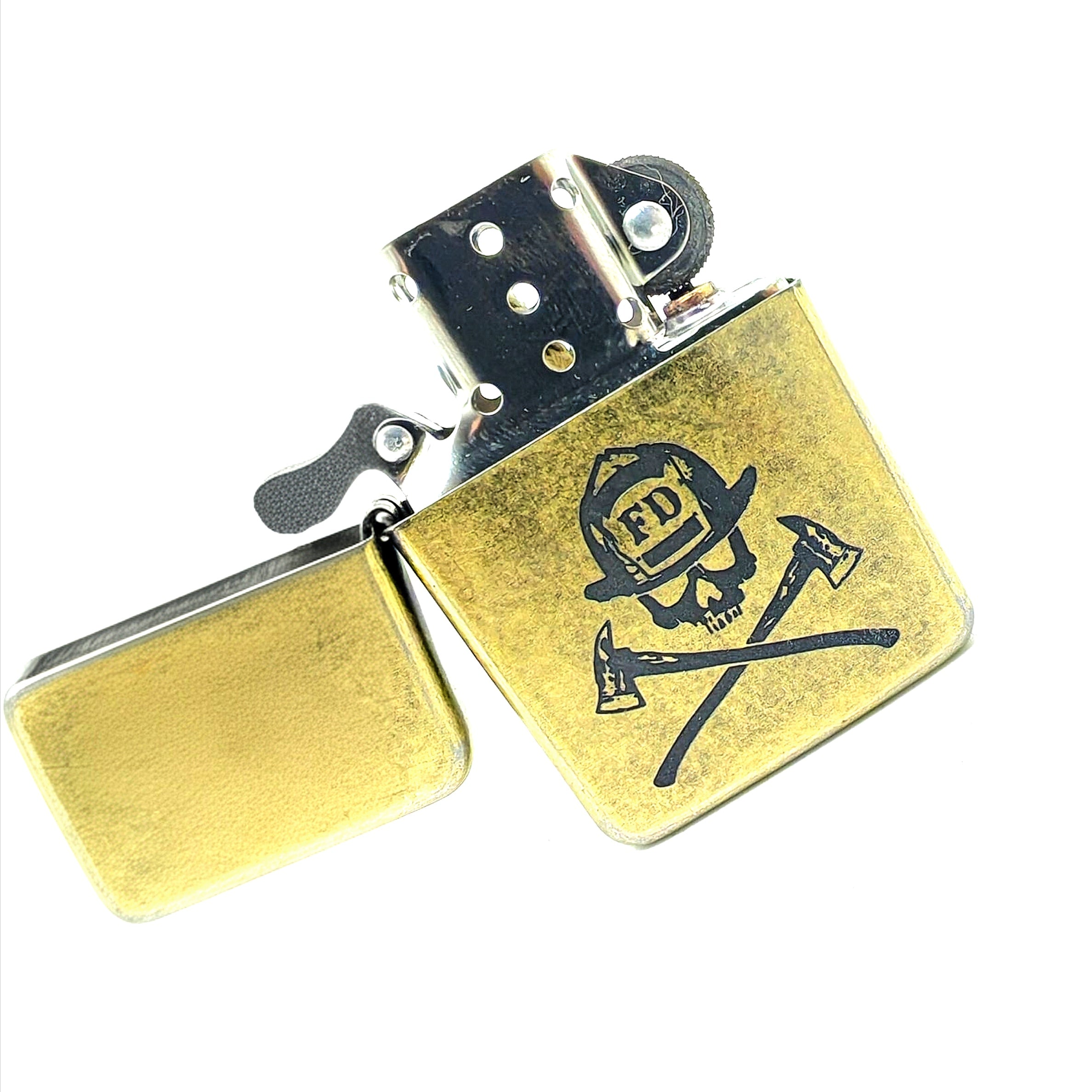Antique Brass Lighter