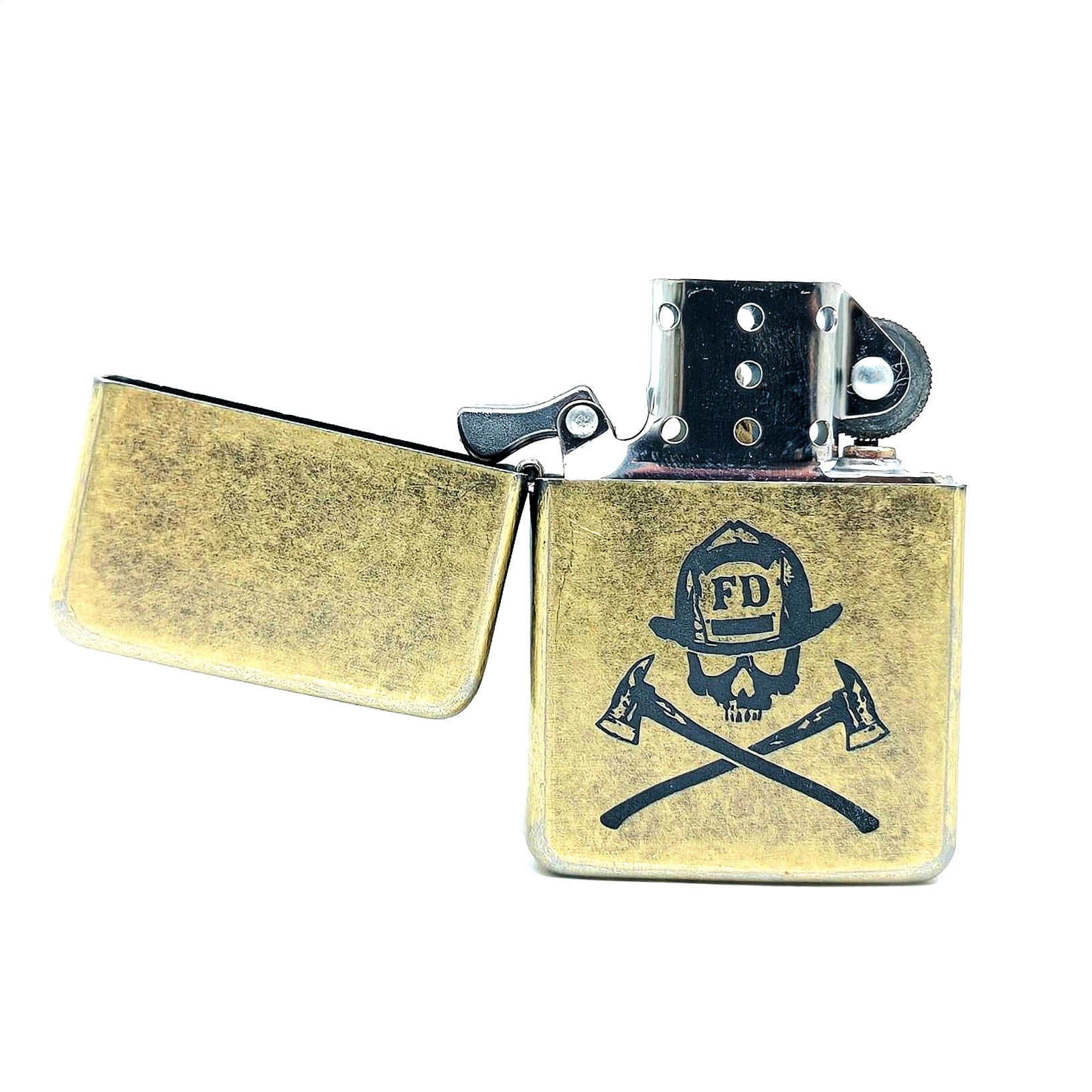 Antique Brass Lighter