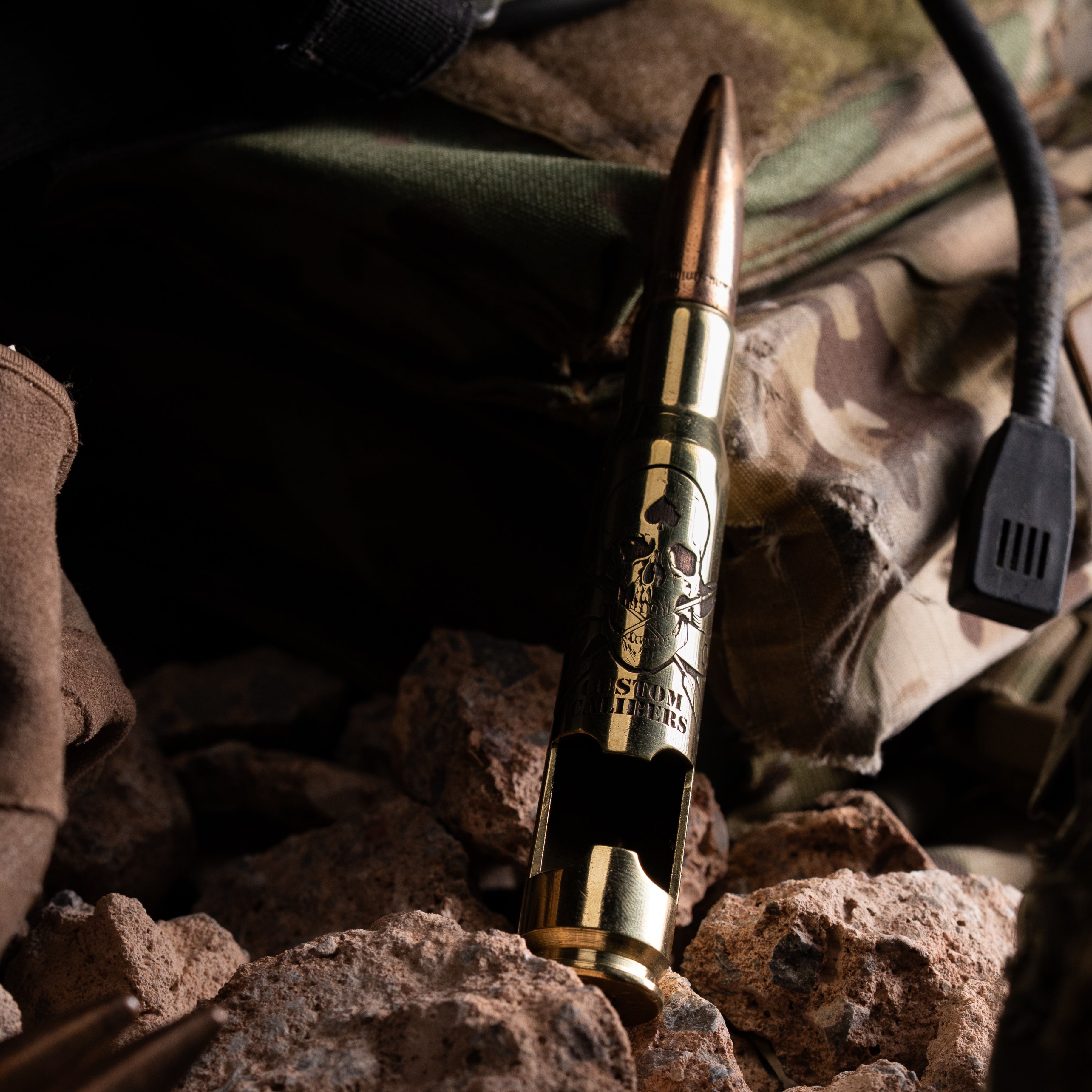 Genuine .50 Caliber BMG Bullet bottle opener