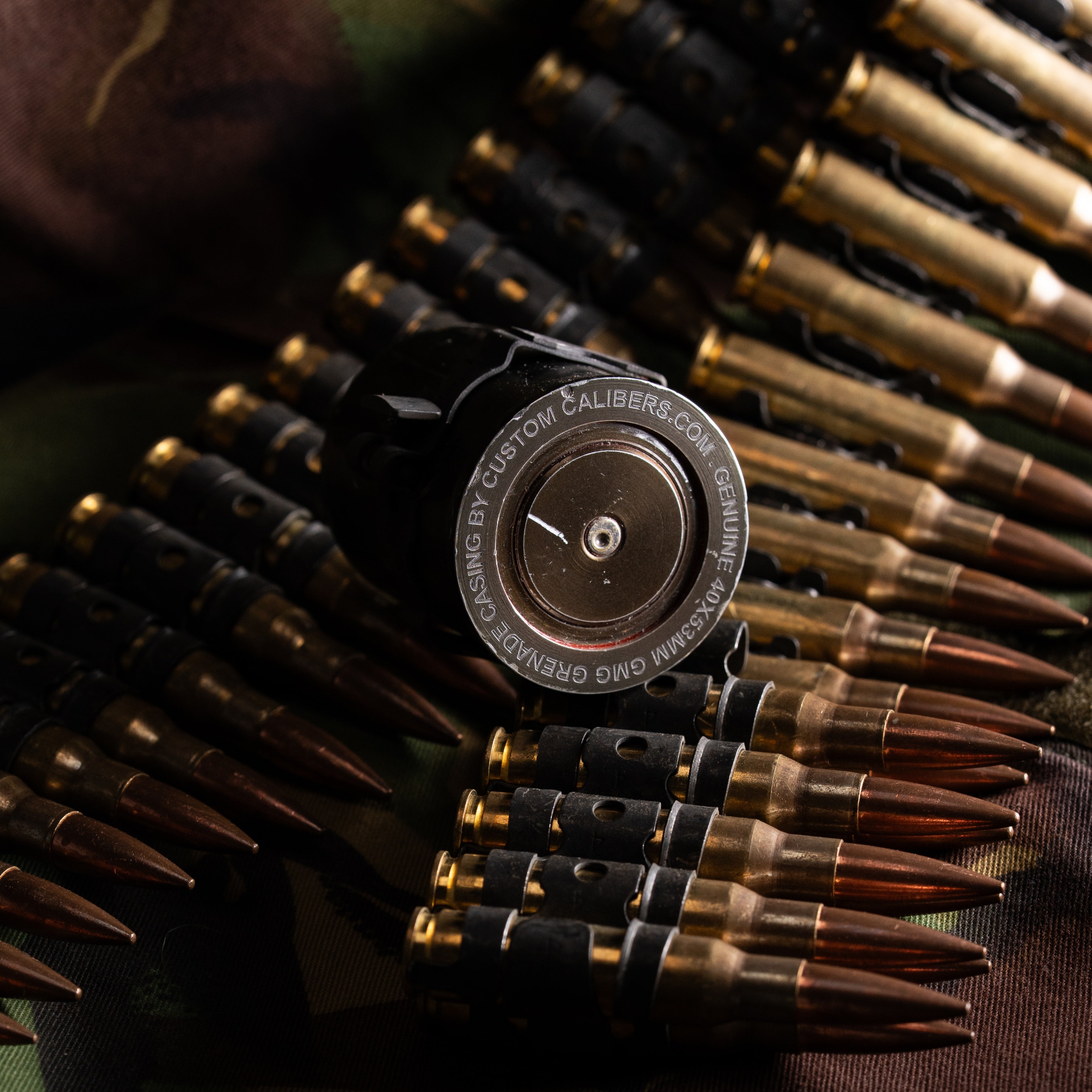 Genuine 40mm GMG grenade shot glass