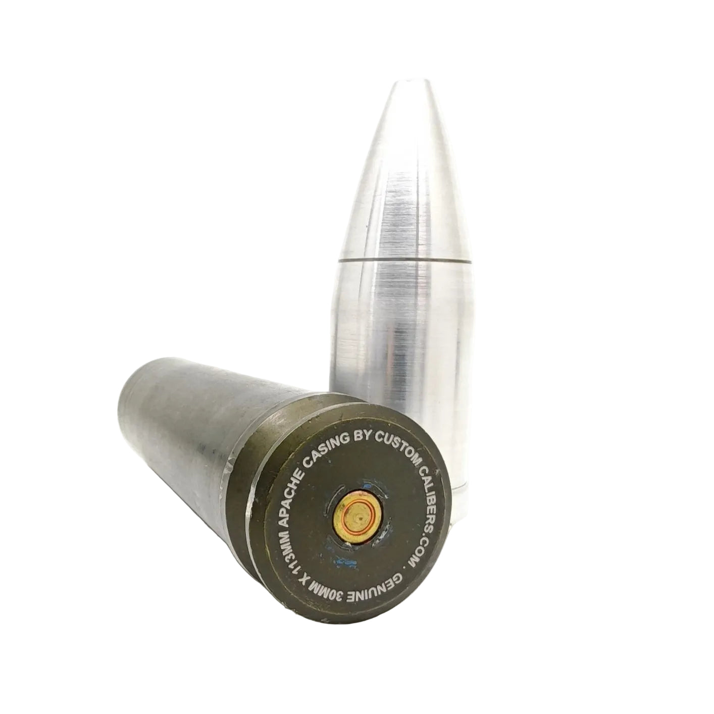 Genuine 30mm Apache cannon round Shot Glass