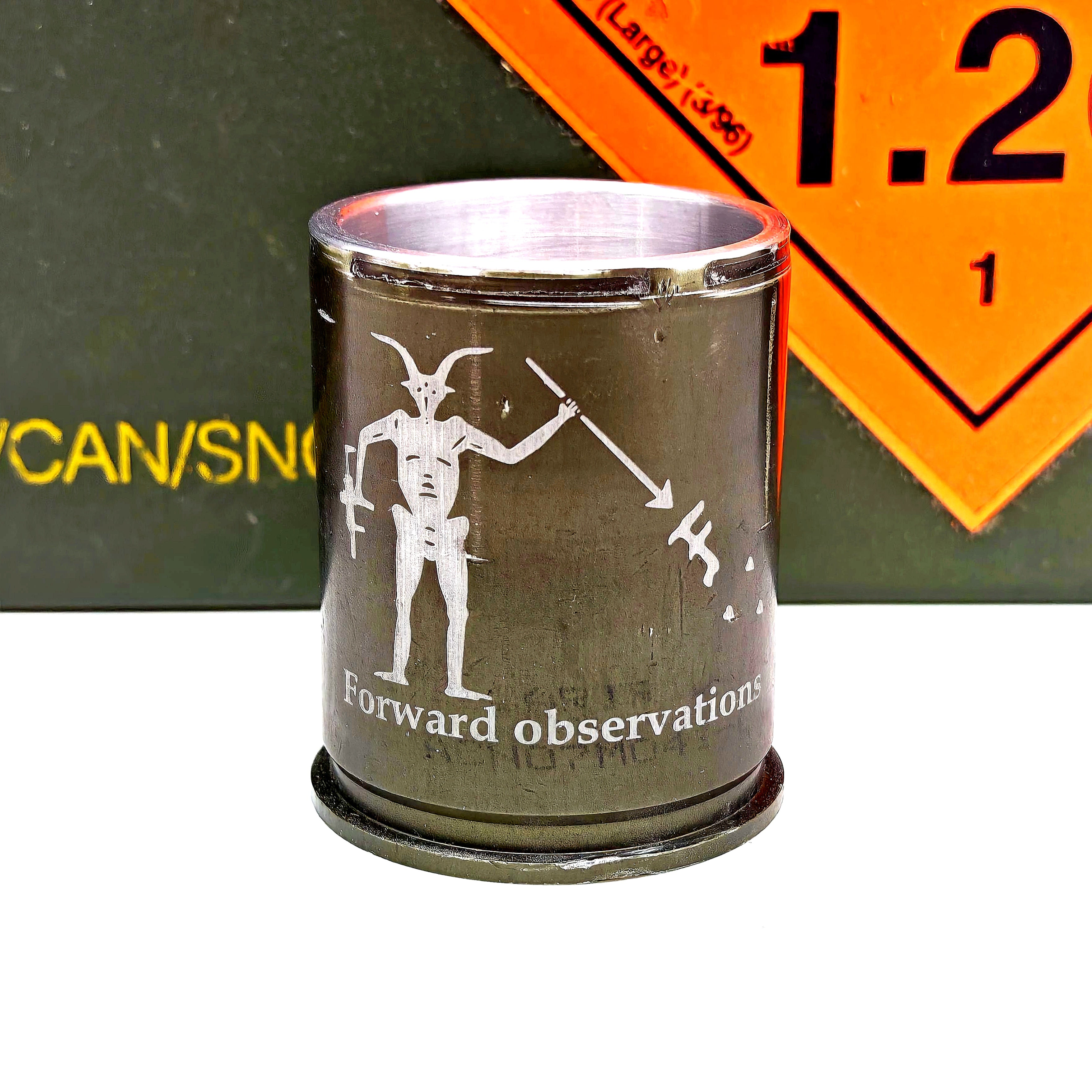 Genuine 40mm GMG grenade shot glass