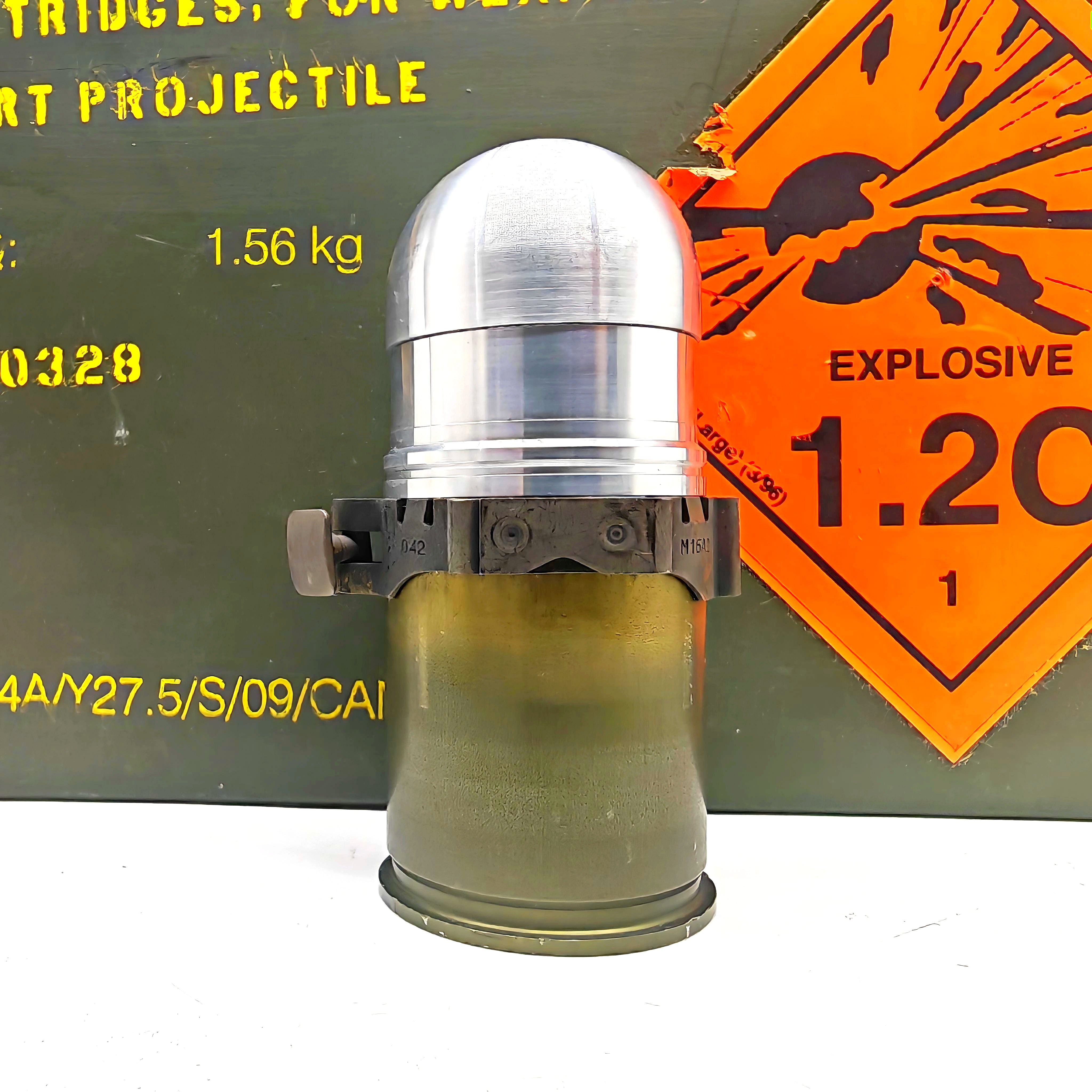 Genuine 40mm GMG Shot Glass with screw lid top