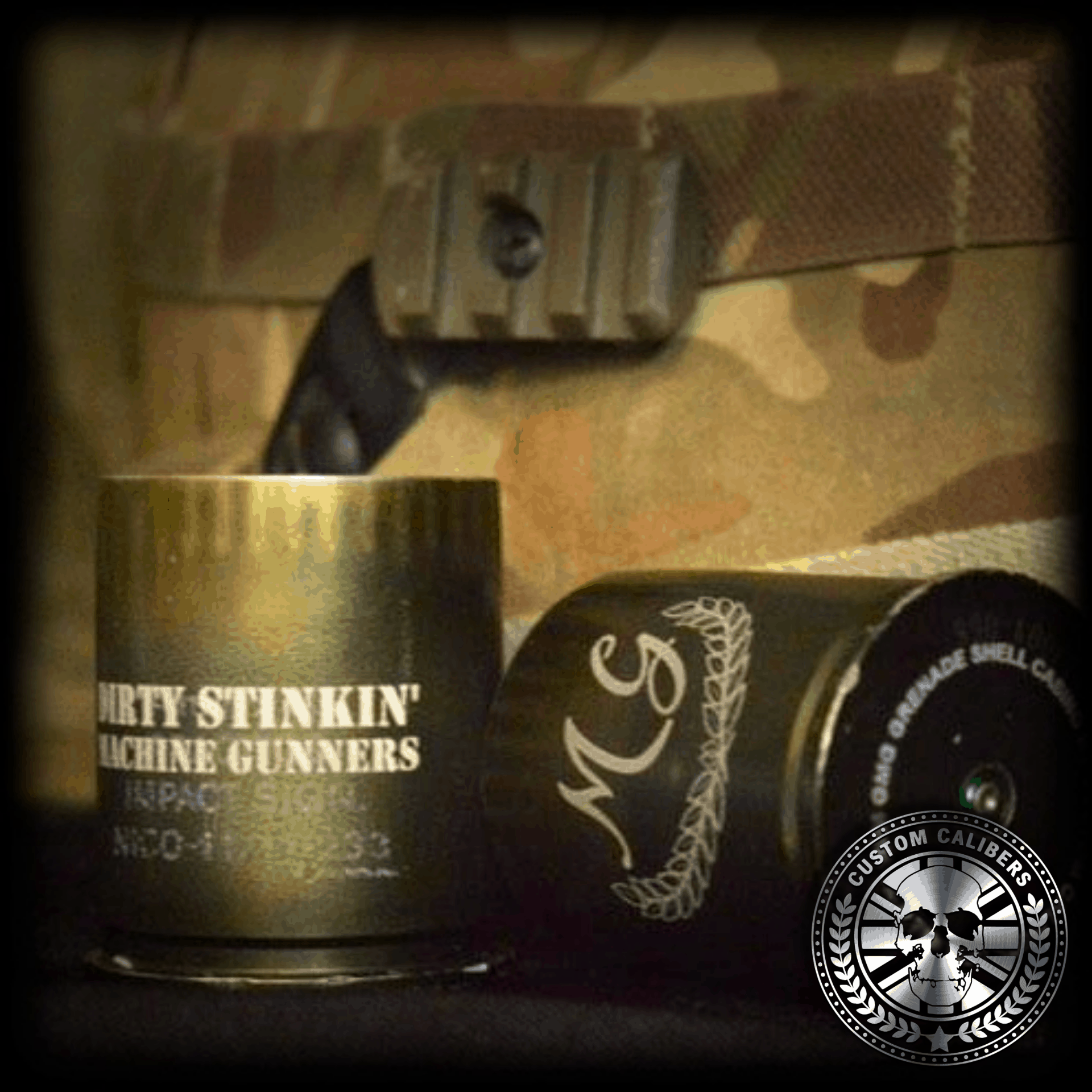 anotherprofessionalshotofourmmgrenadeGMGgrenadeshotglassesnexttoasoldierstacticalhelmet