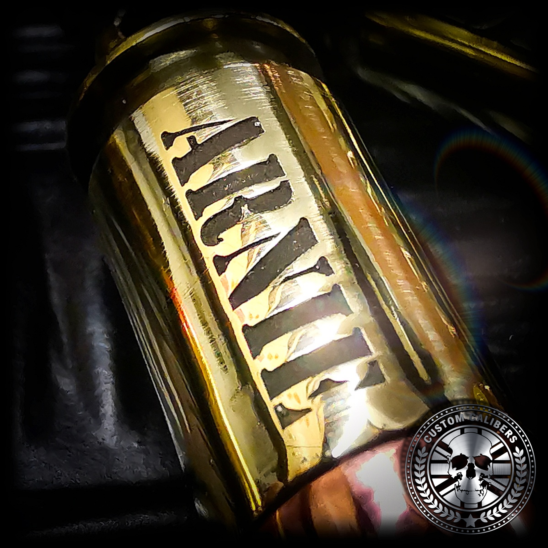 The 9mm Bullet Key Ring