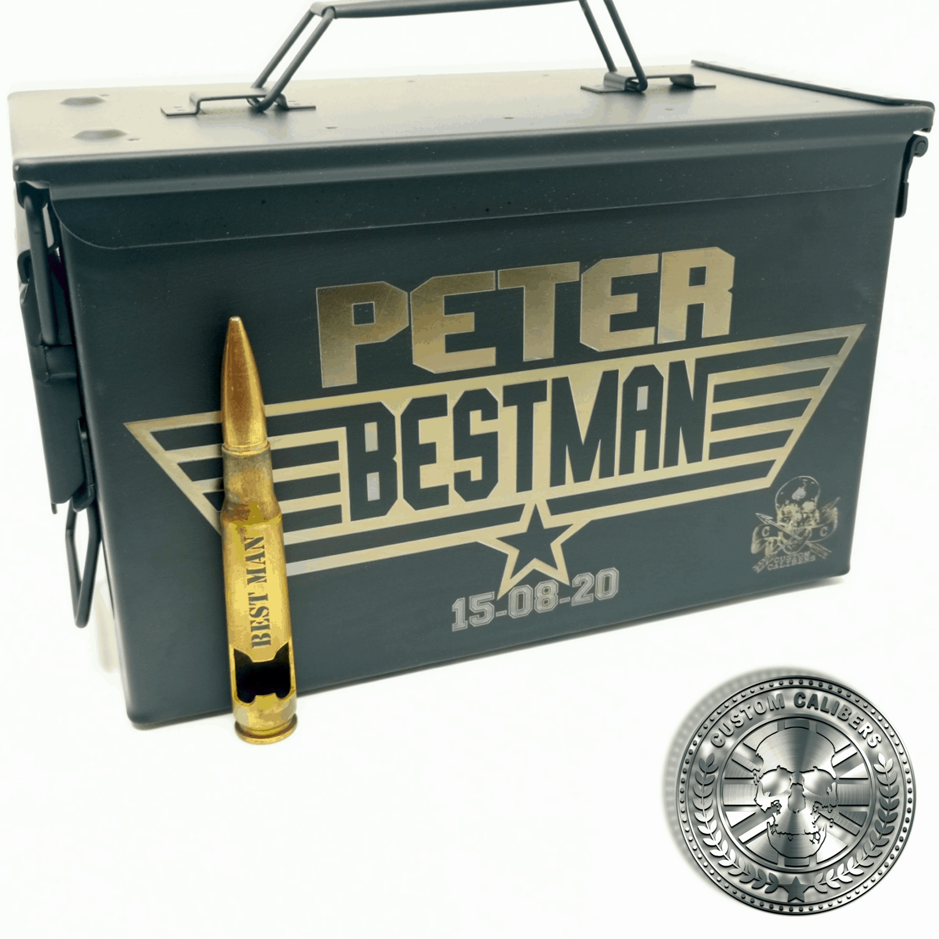 Customised 50 cal storage Tin