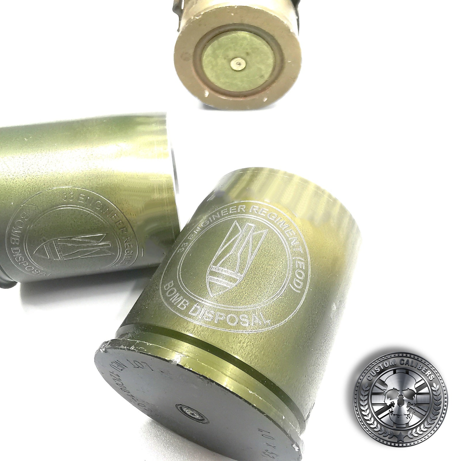 Genuine 40mm GMG grenade shot glass