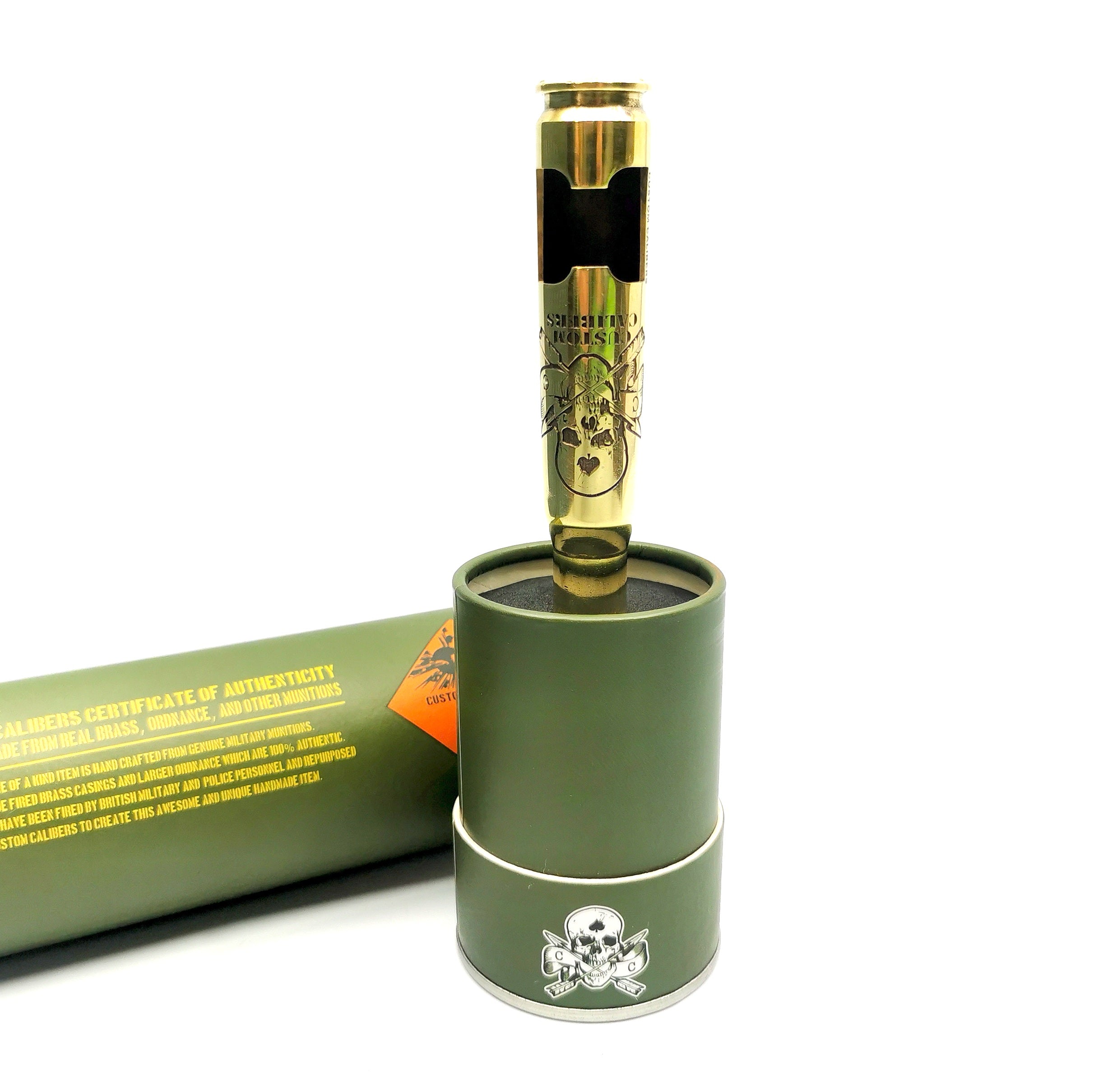 Genuine .50 Caliber BMG Bullet bottle opener