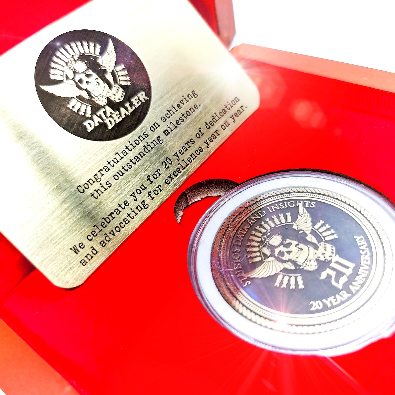 Custom Engraved Solid Brass Challenge Coin
