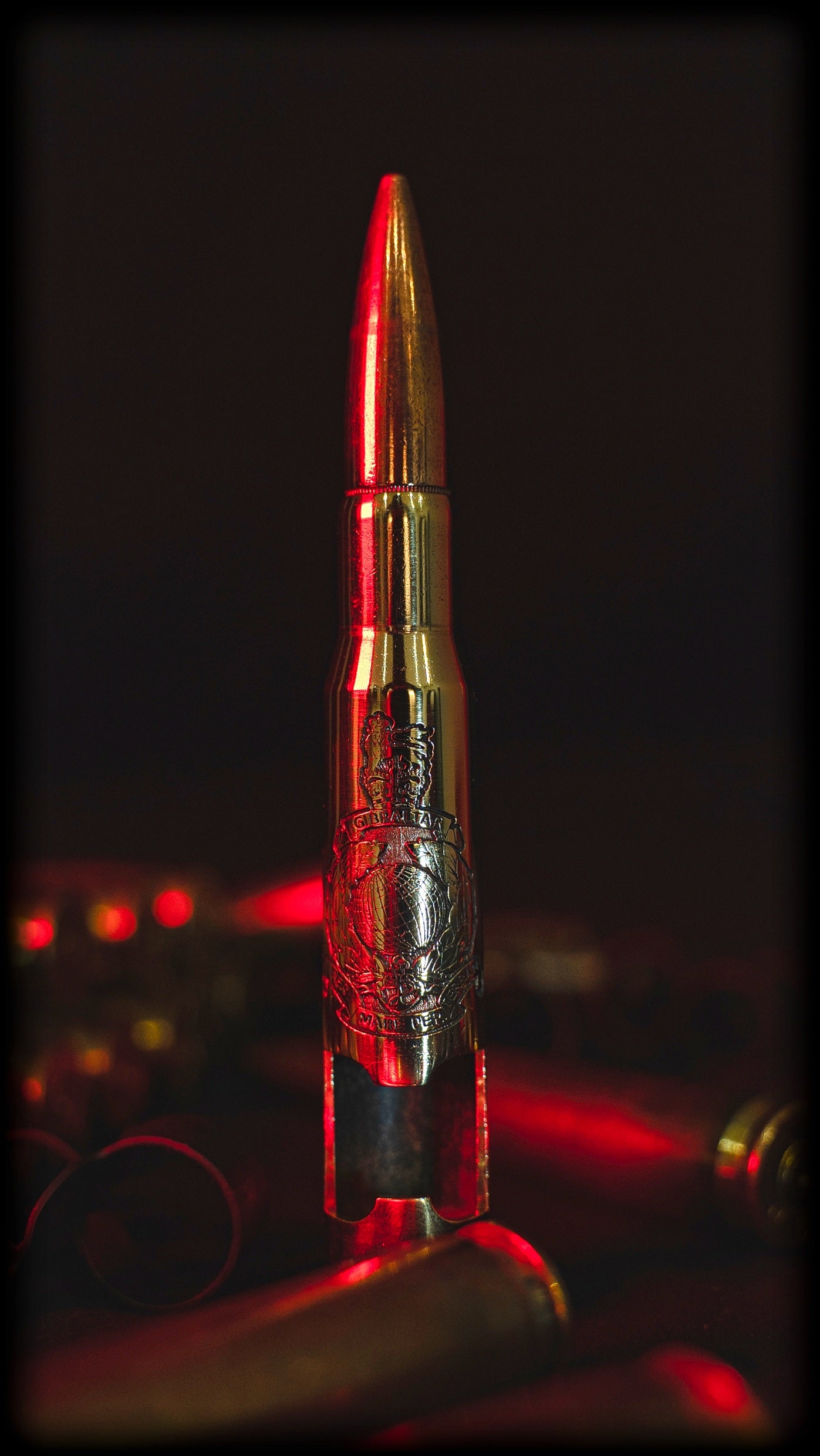 Genuine .50 Caliber BMG Bullet bottle opener