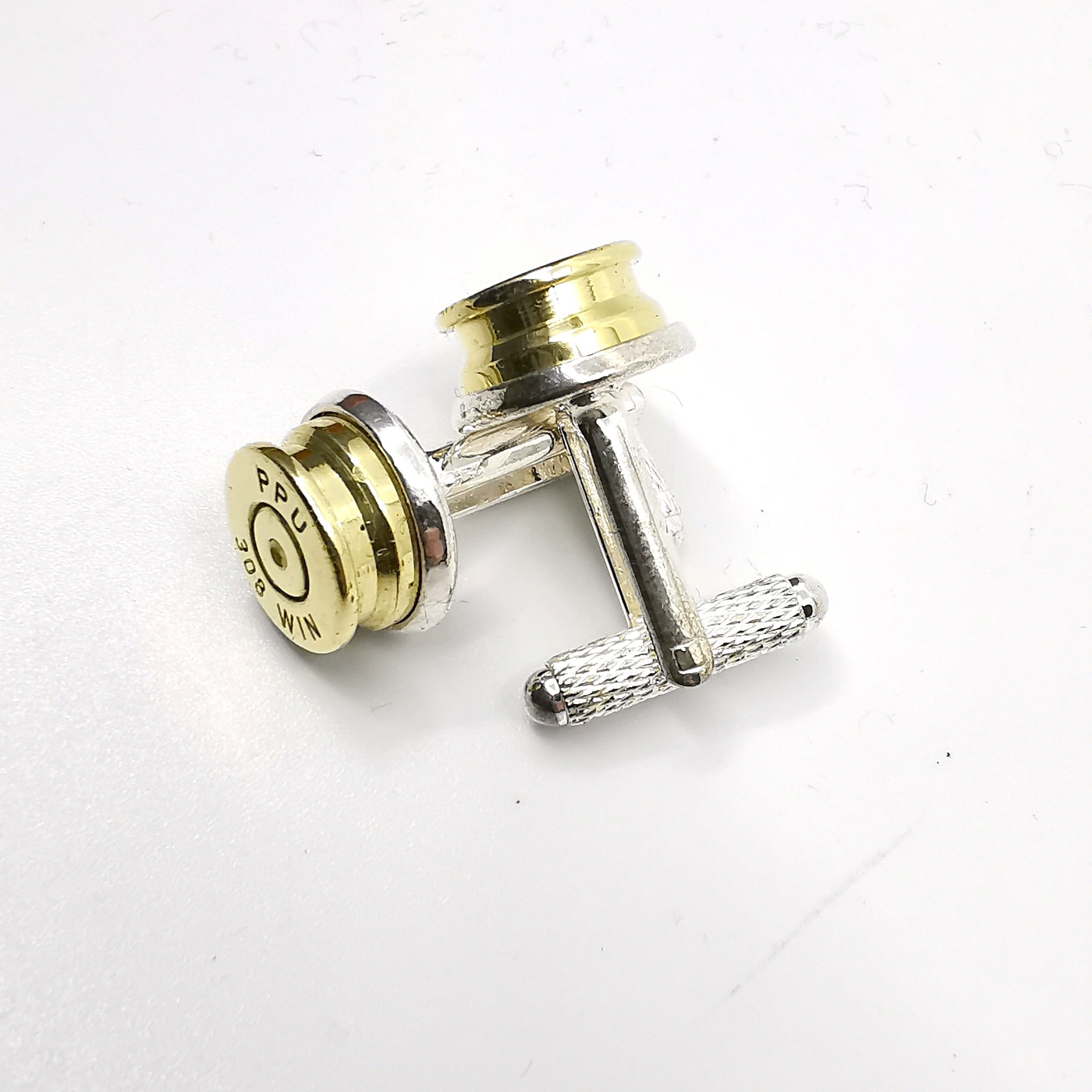 7.62mm Bullet Cufflinks