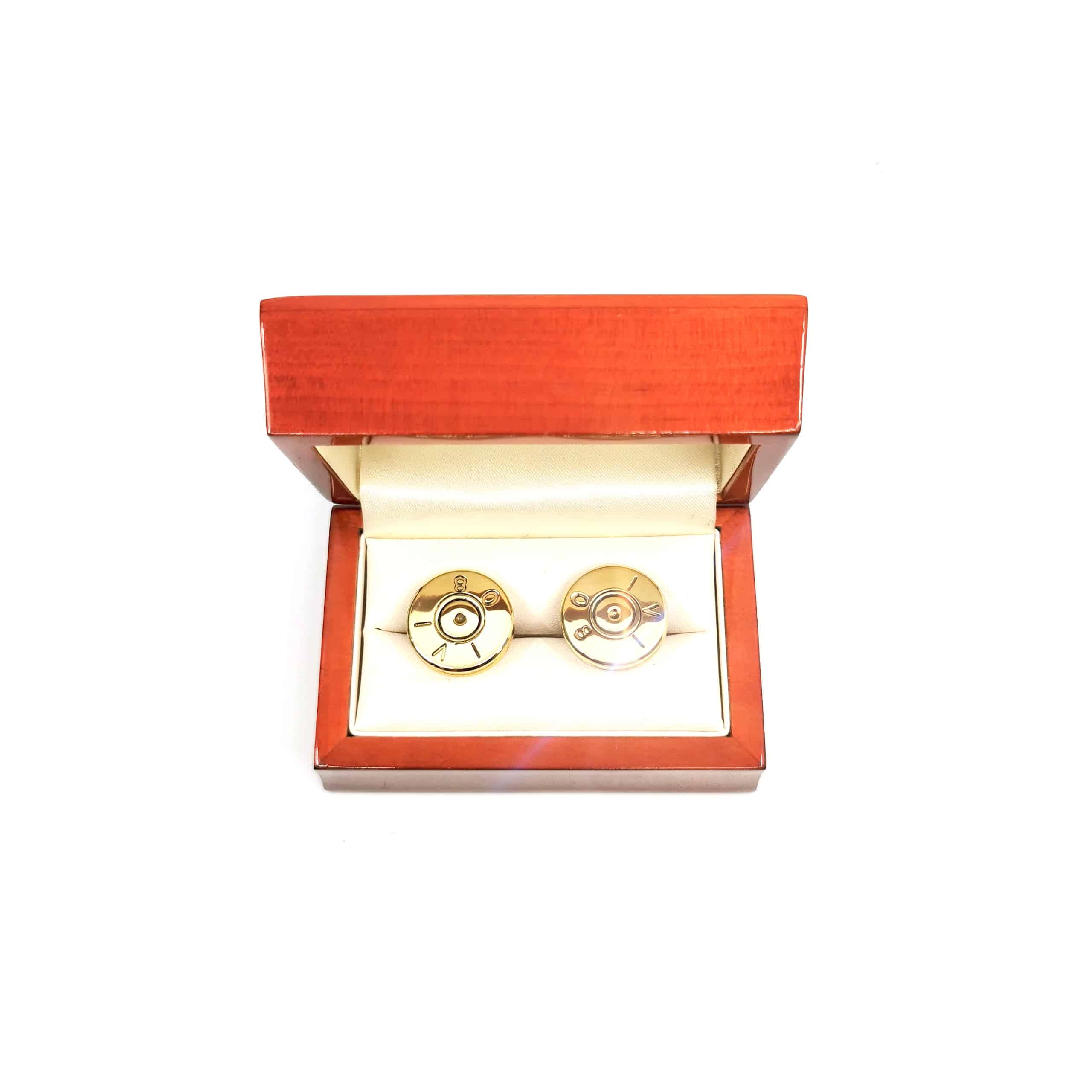 .50 cal BMG Bullet Cufflinks