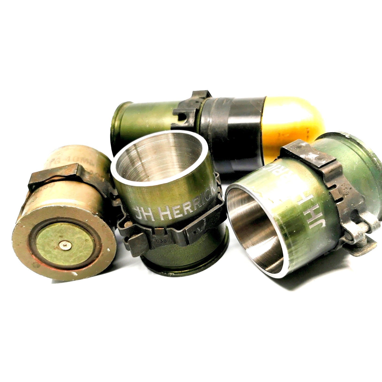 Genuine 40mm GMG Casing Shot Glass With Link