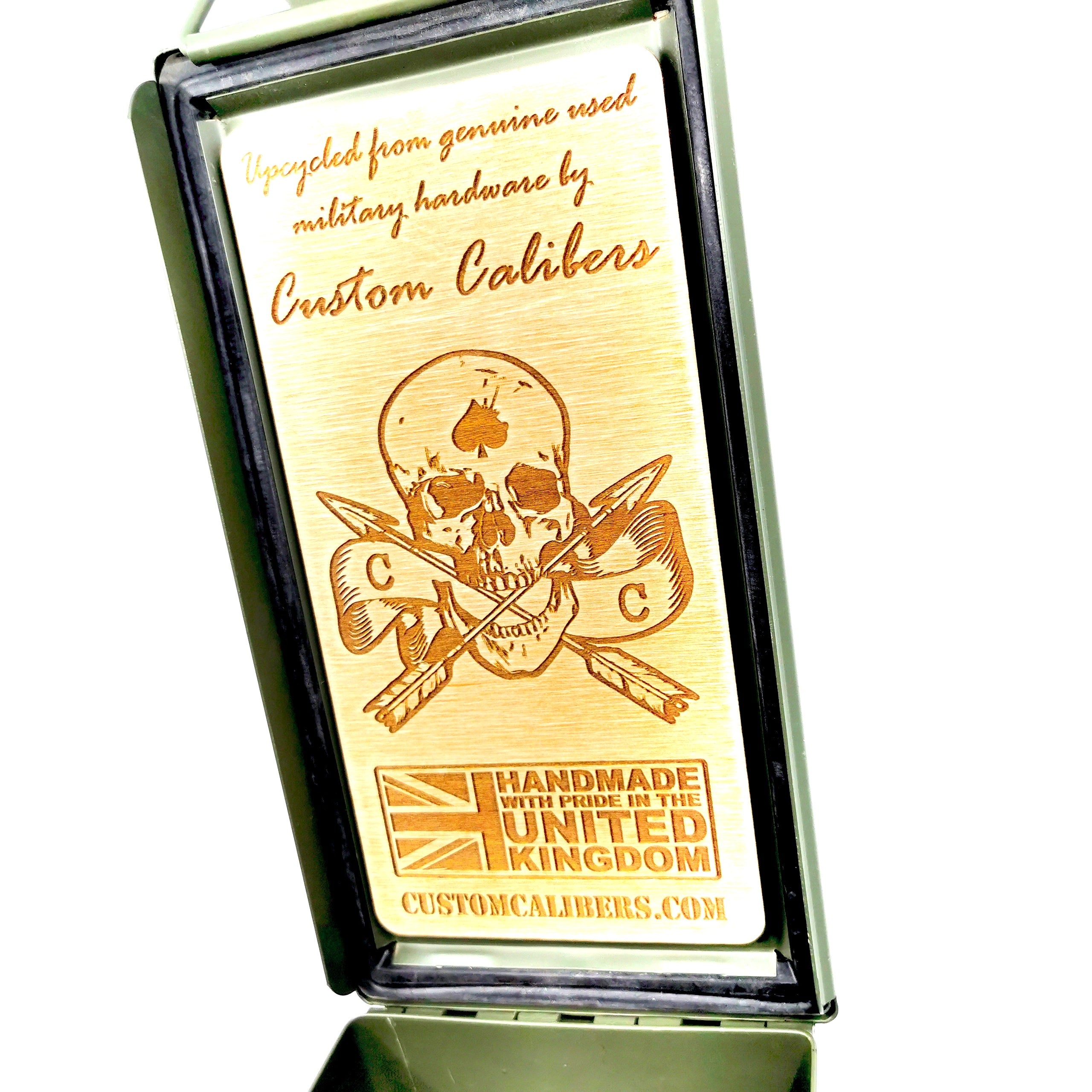 50 Cal Whisky Gift Set with Glass tumblers