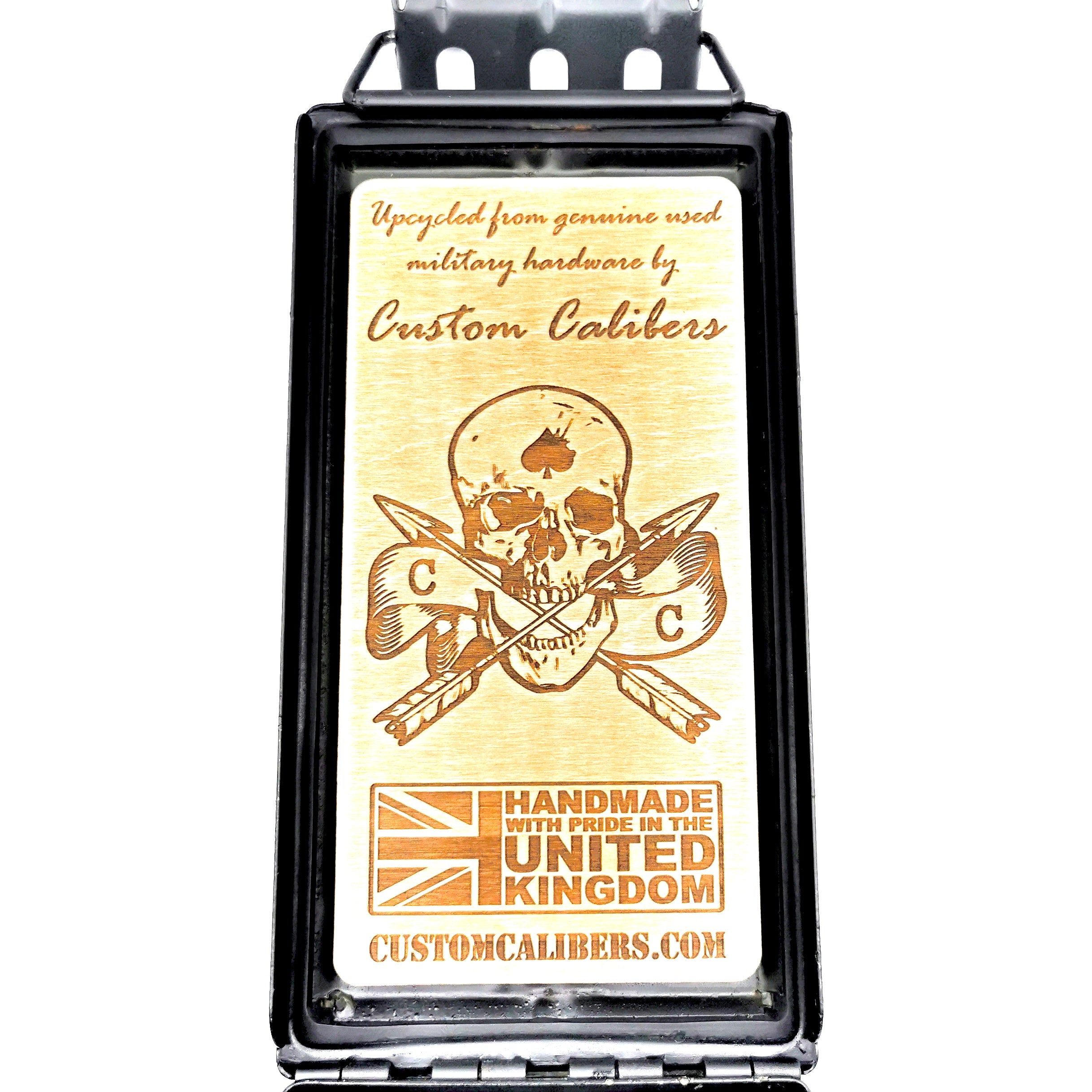 50 Cal Whisky Gift Set with Glass tumblers