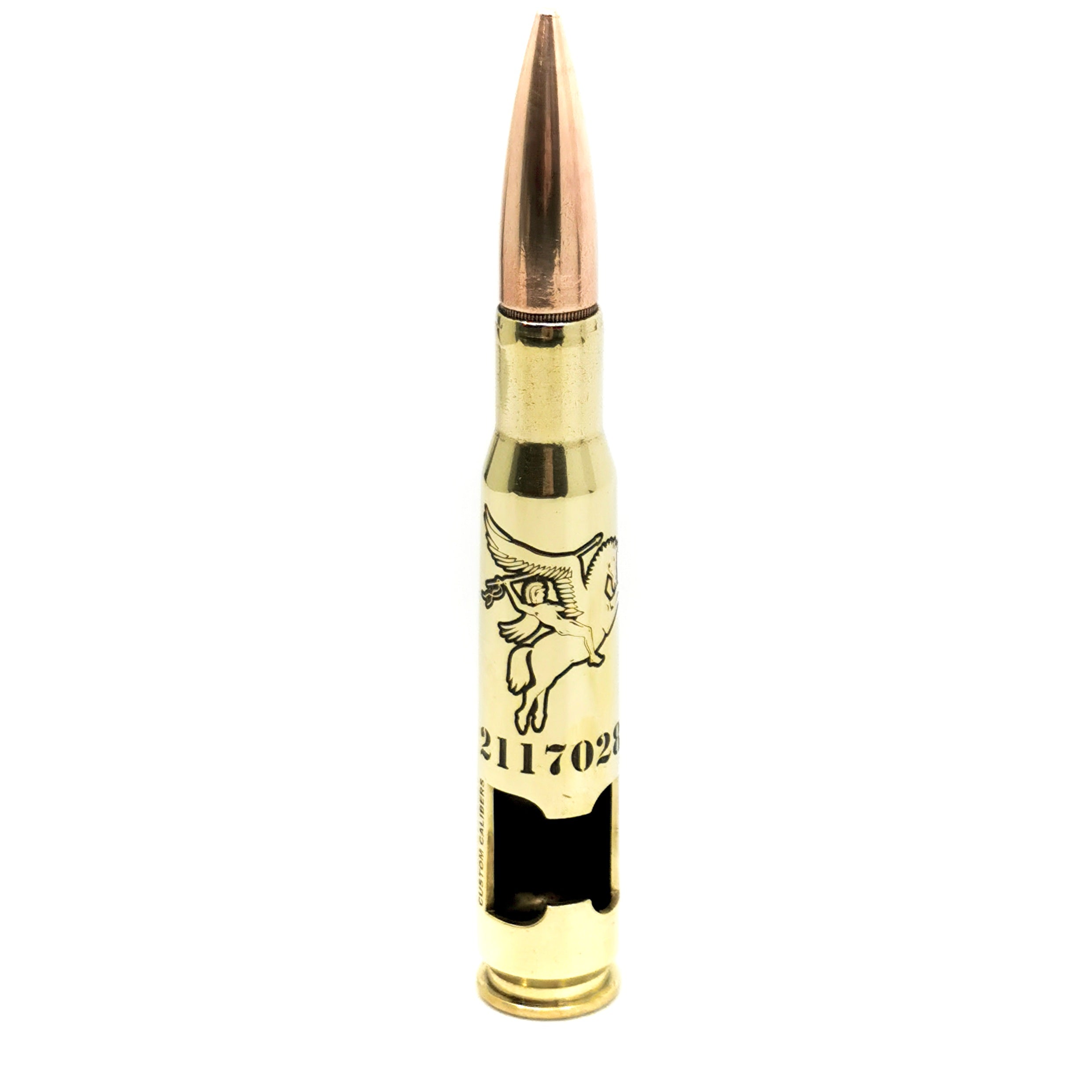 Genuine .50 Caliber BMG Bullet bottle opener