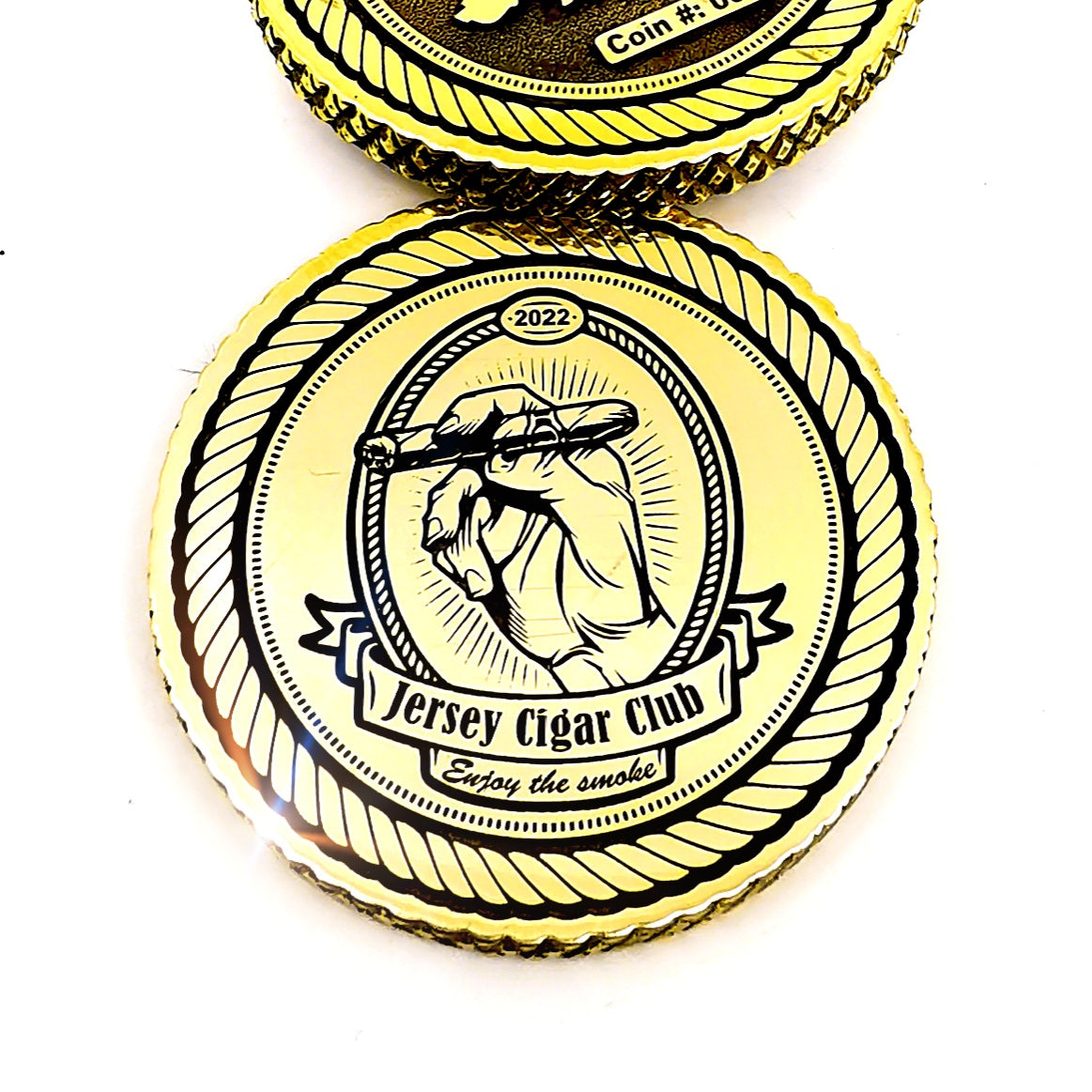Custom Engraved Solid Brass Challenge Coin