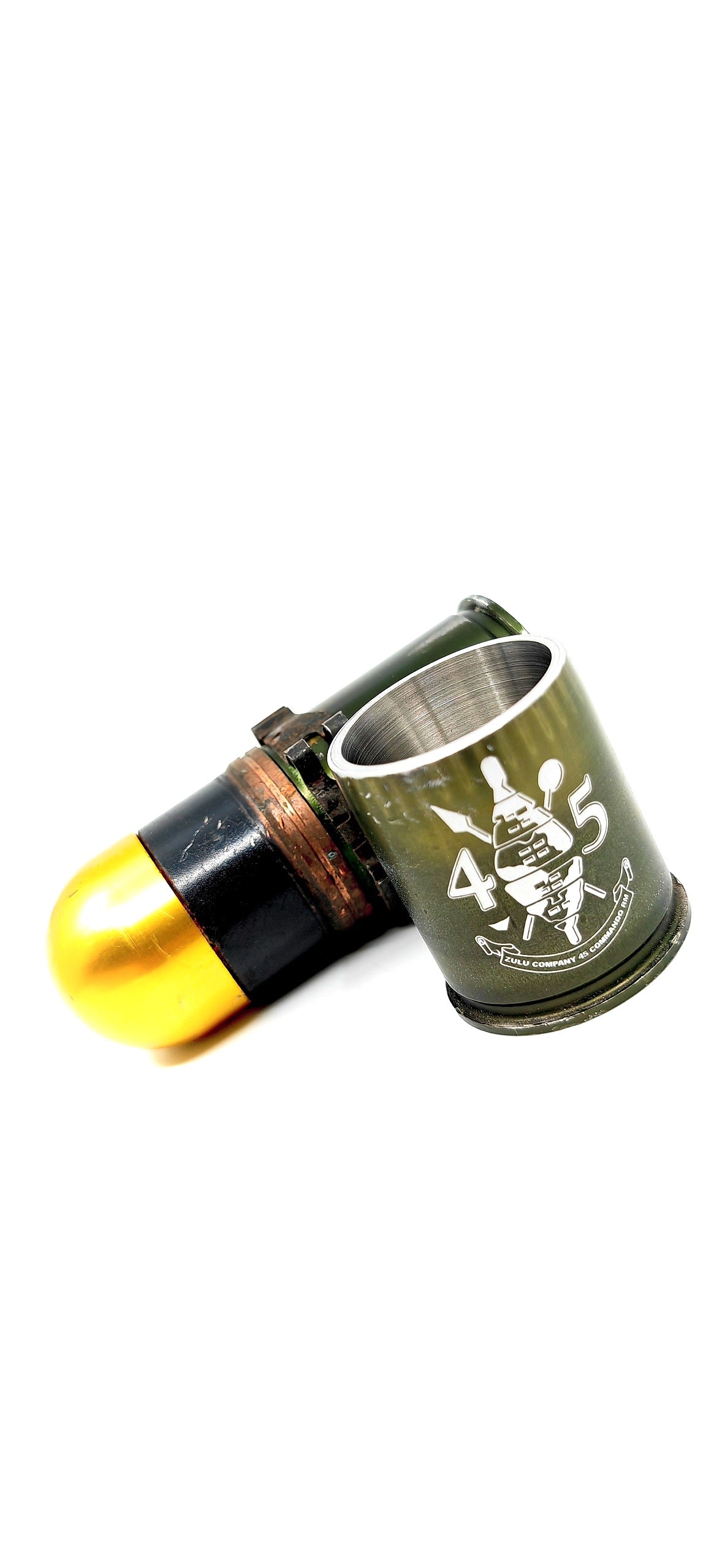 Genuine 40mm GMG grenade shot glass