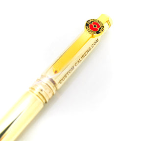 Polished Brass Poppy 308 Bullet Pen