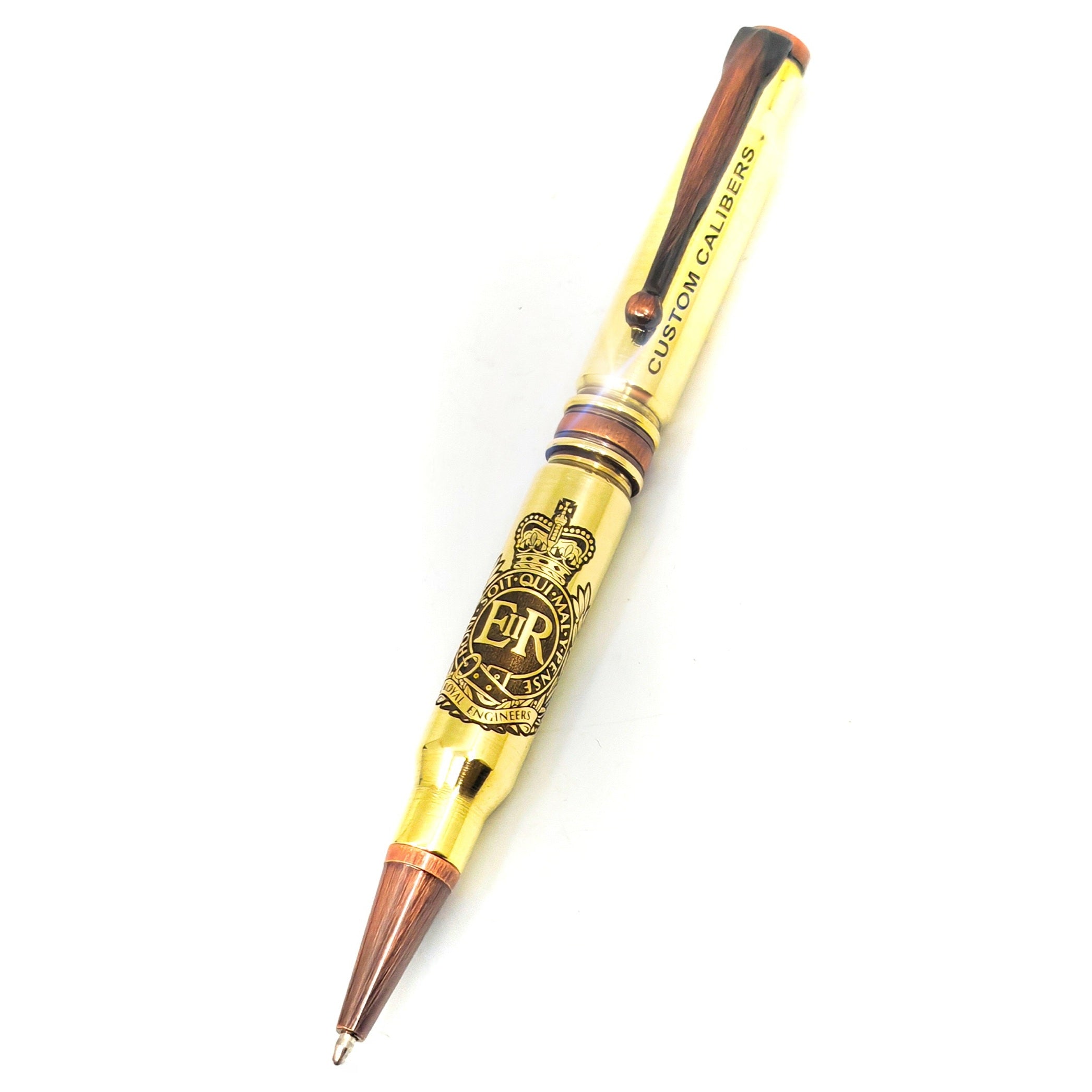 Polished Brass Classic 308 Bullet Pen