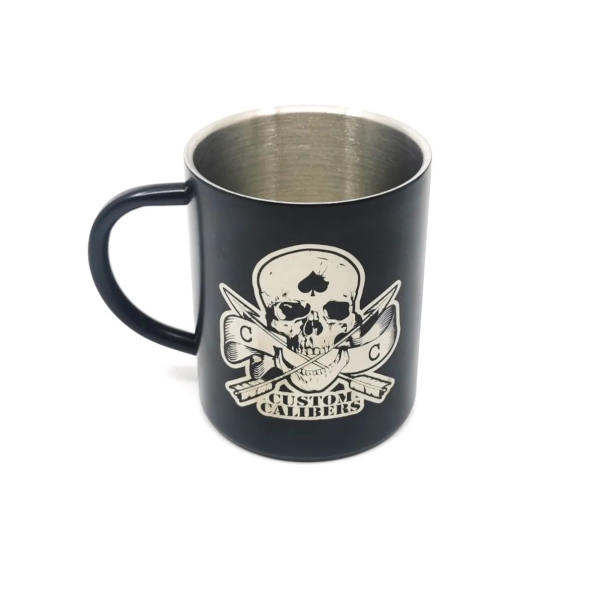 Stainless steel thermos mug