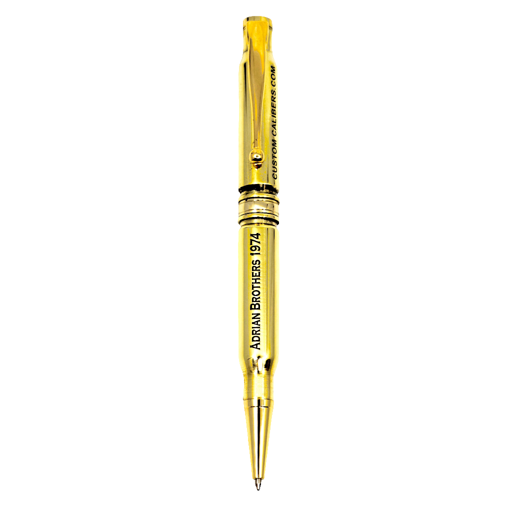 Polished Brass Classic 308 Bullet Pen