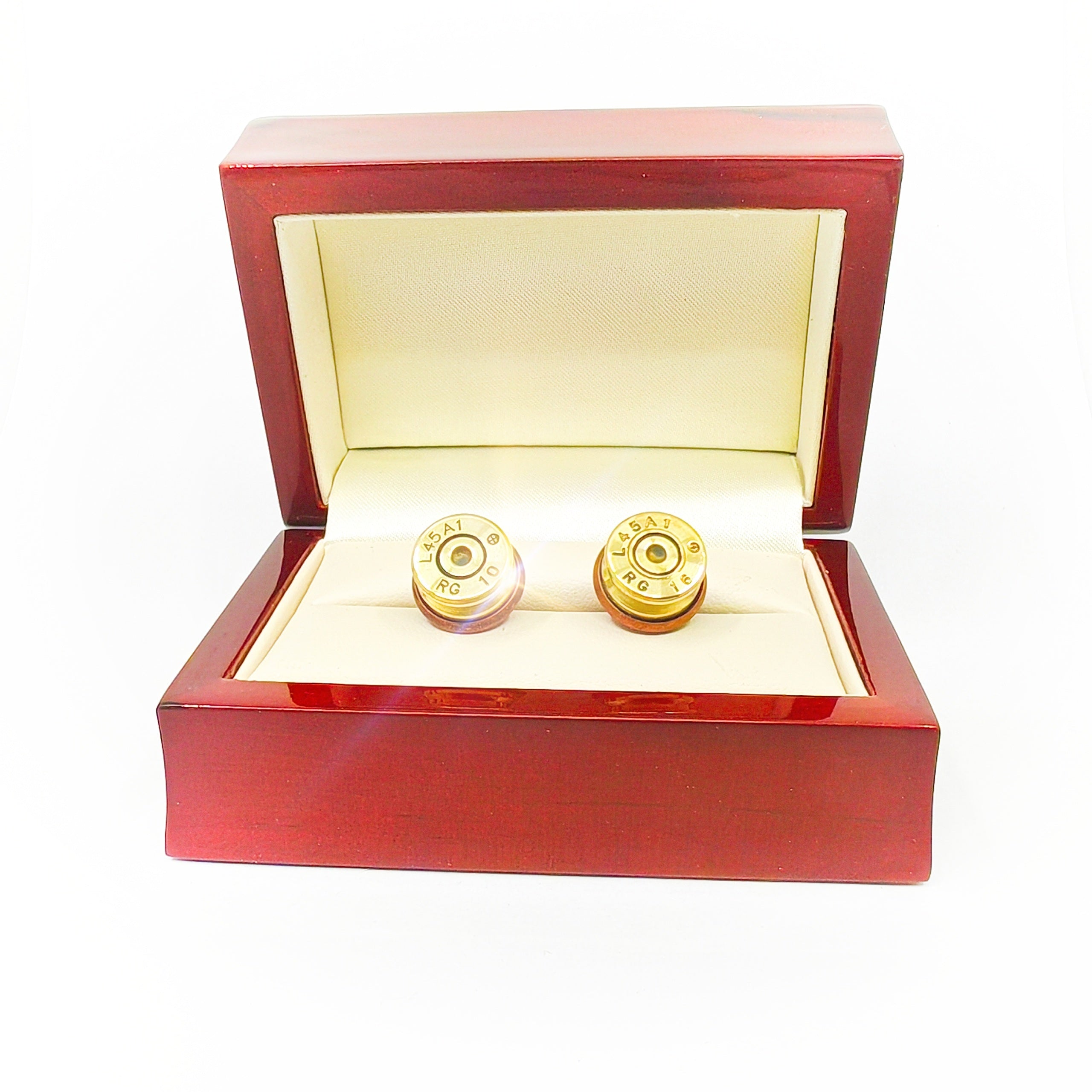 7.62mm Bullet Cufflinks