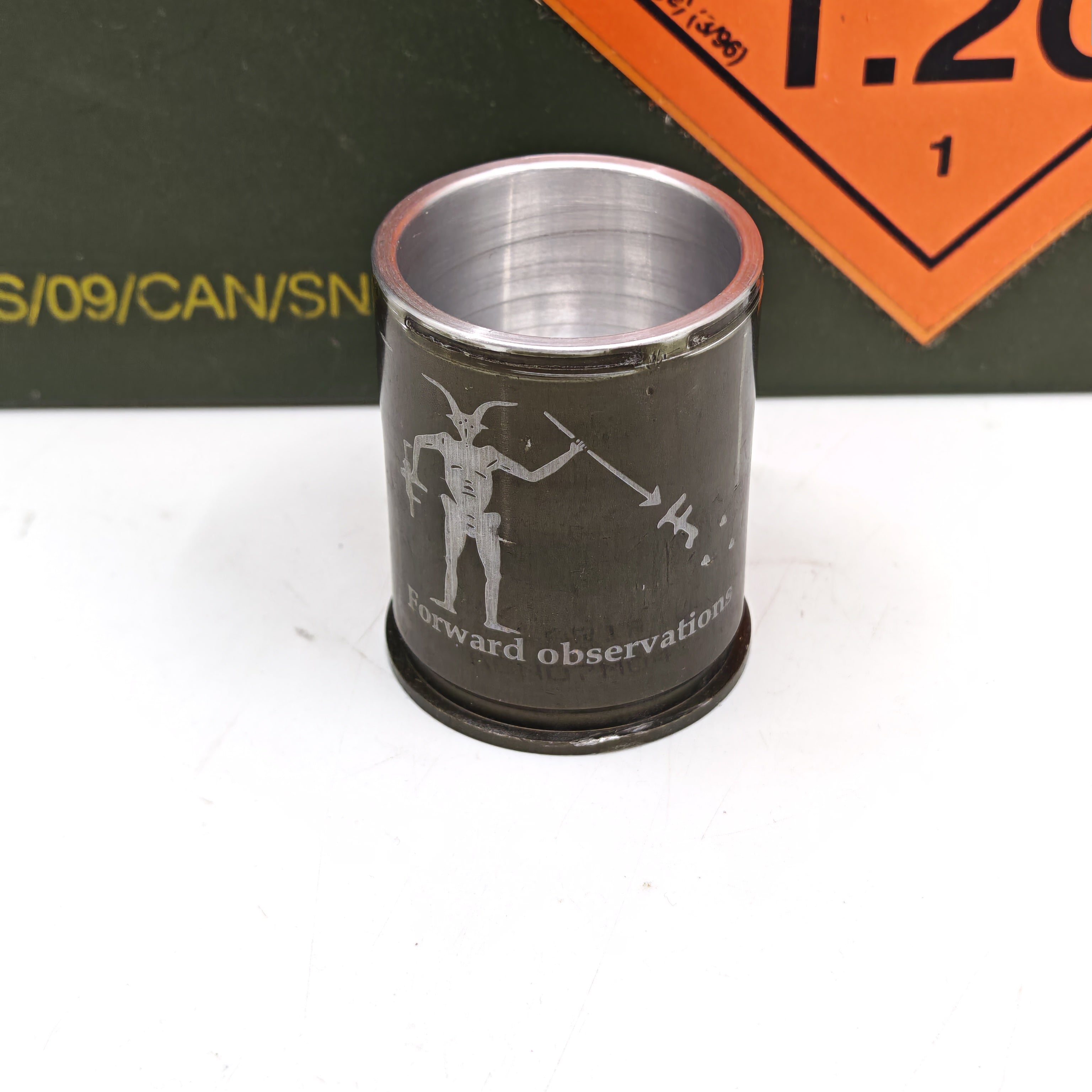 Genuine 40mm GMG grenade shot glass