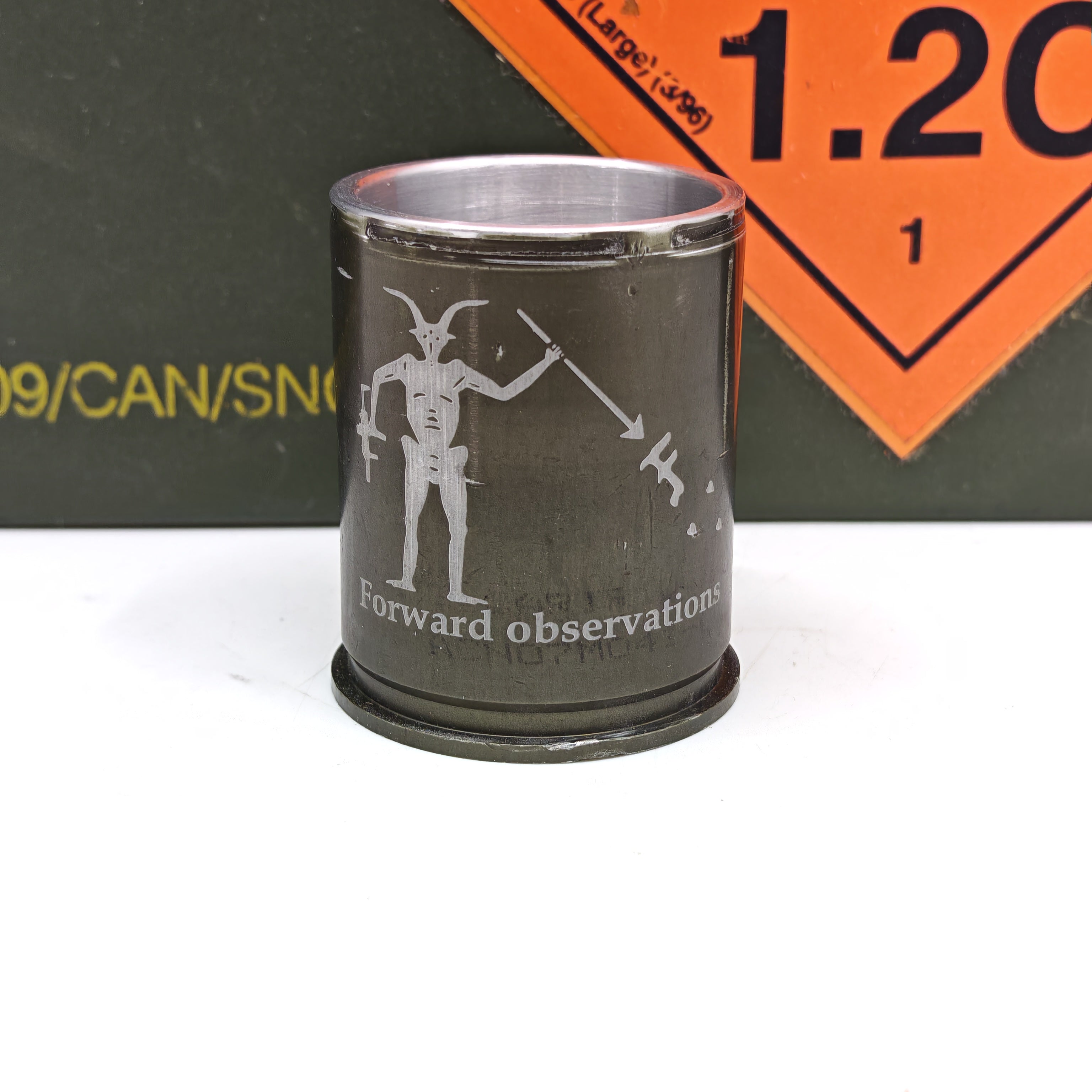 Genuine 40mm GMG grenade shot glass