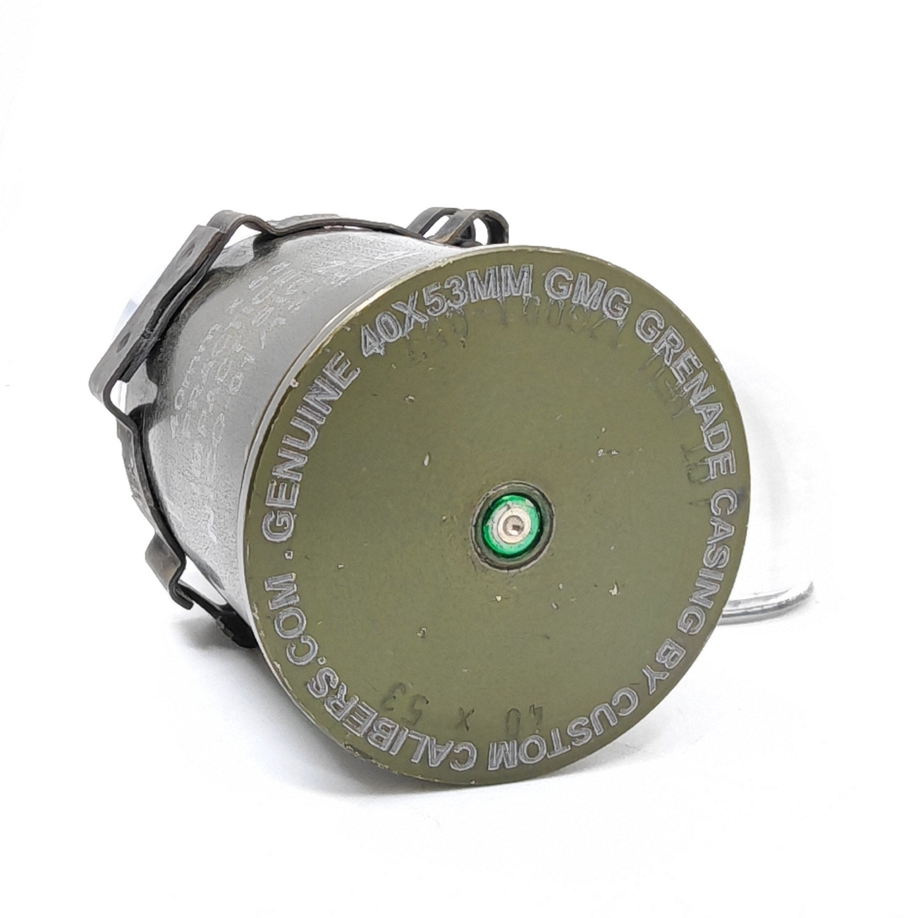 Genuine 40mm GMG Shot Glass with screw lid top