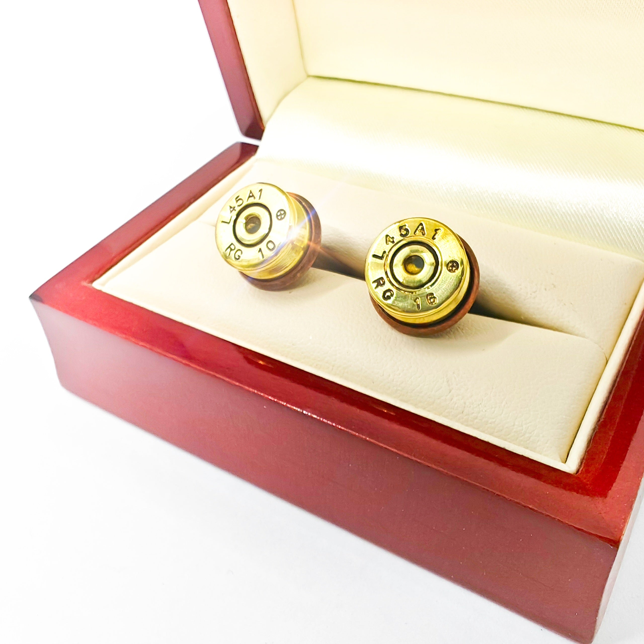 7.62mm Bullet Cufflinks