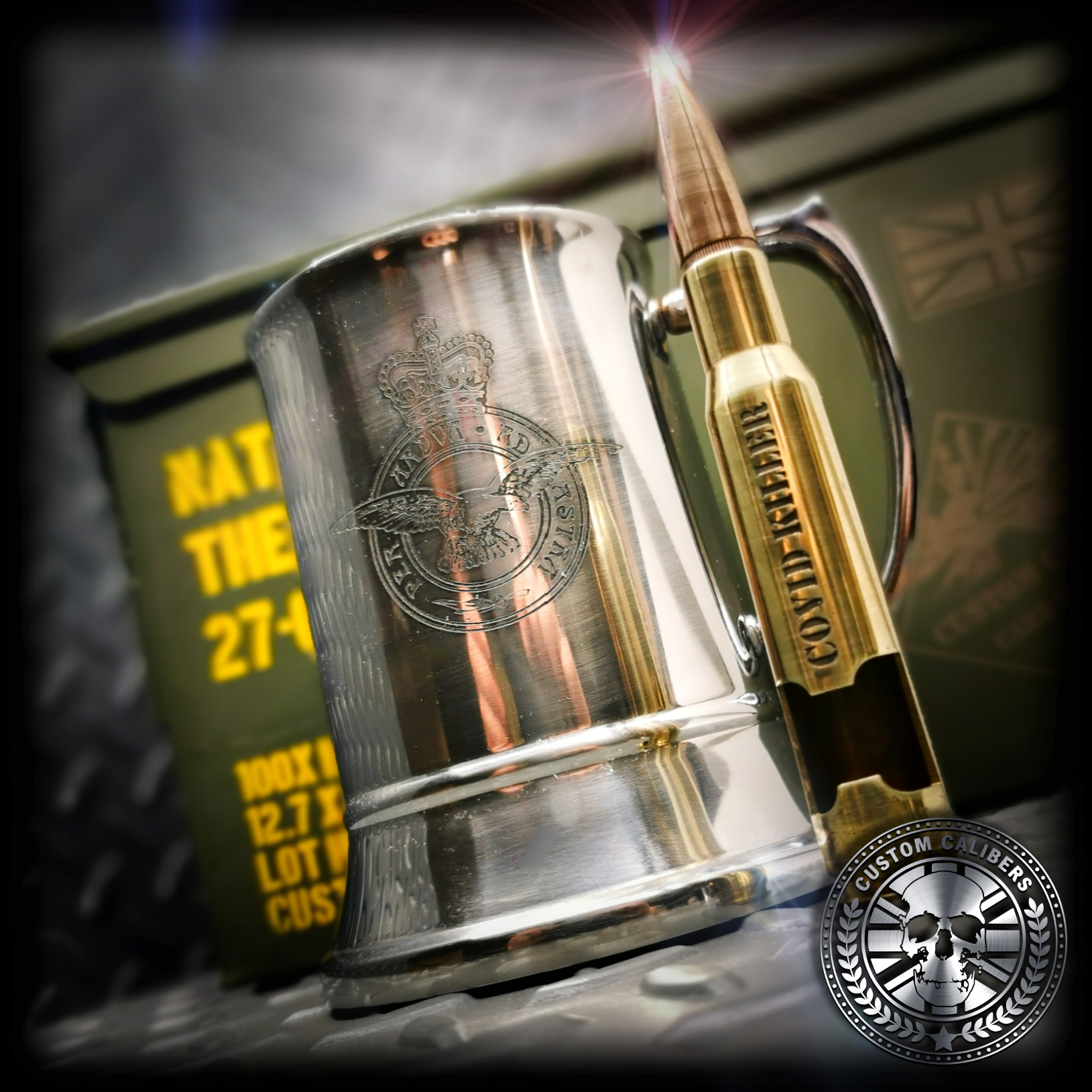 The Steel Tankard Gift Set