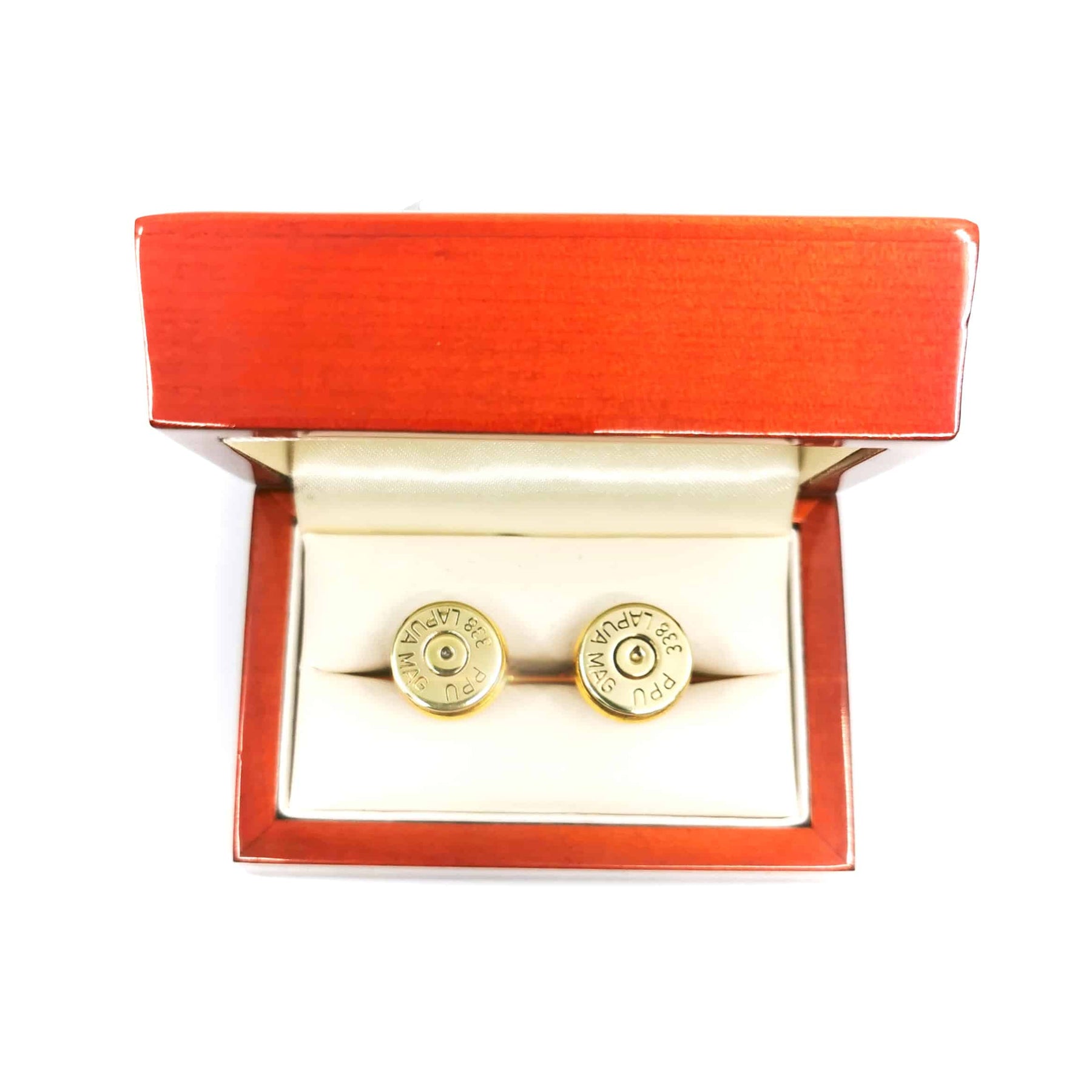 .338 Lapua Magnum Bullet Cufflinks