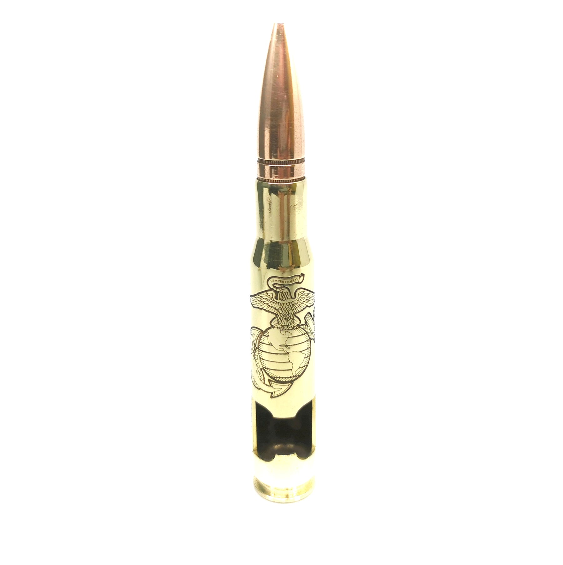 Genuine .50 Caliber BMG Bullet bottle opener