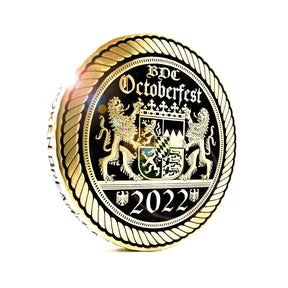 Deluxe Solid Brass Challenge Coin