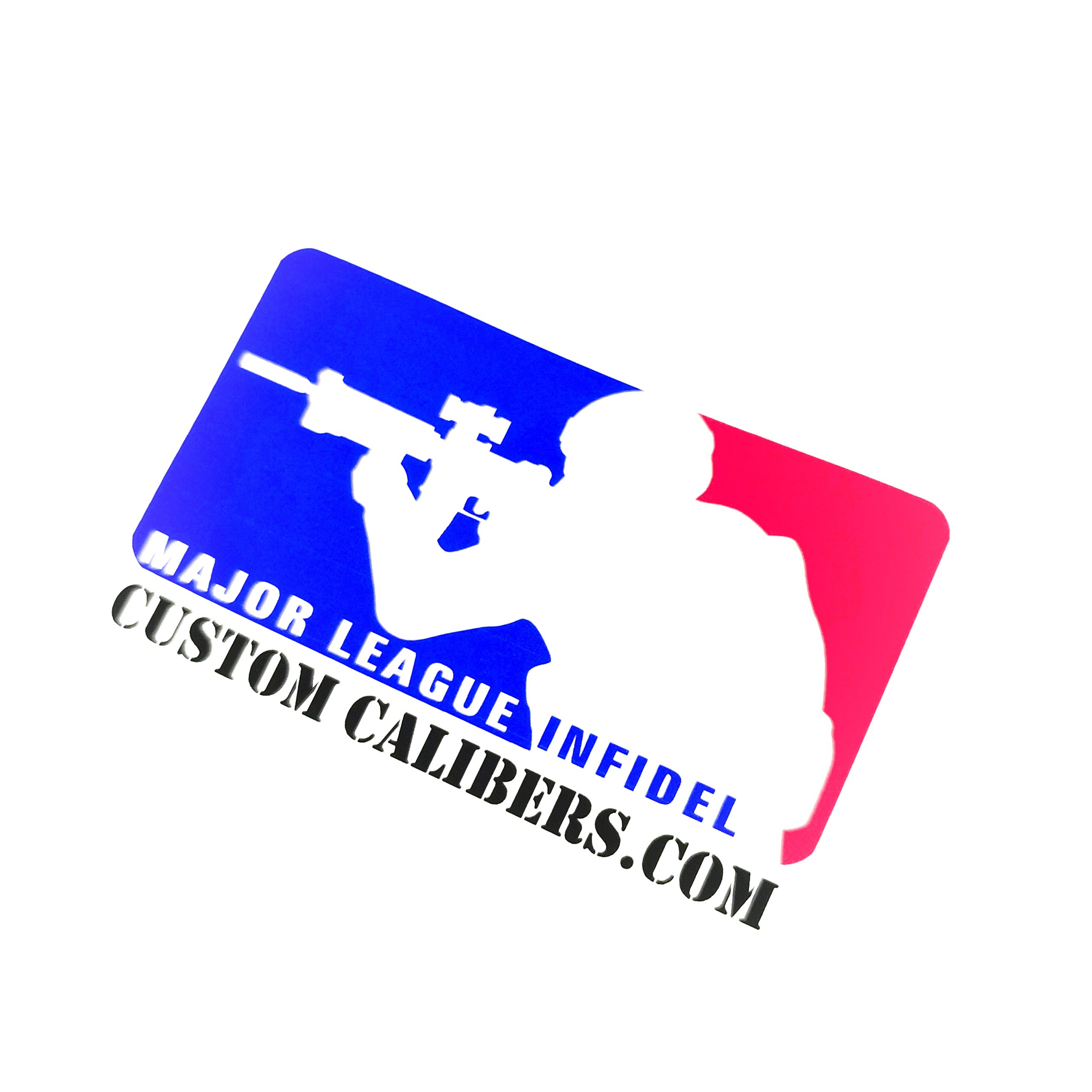 Major League Infidel sticker