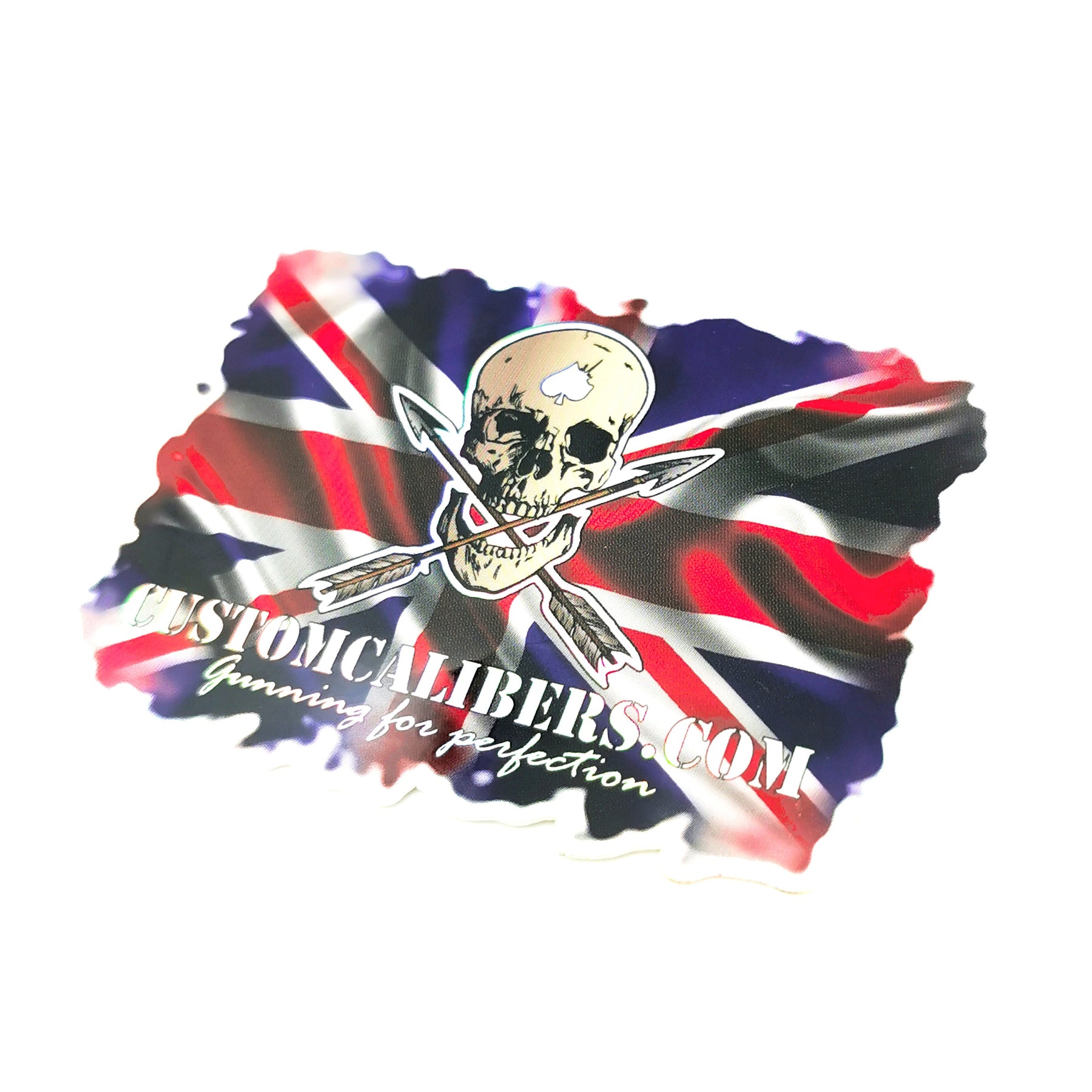 Union Jack Skull sticker