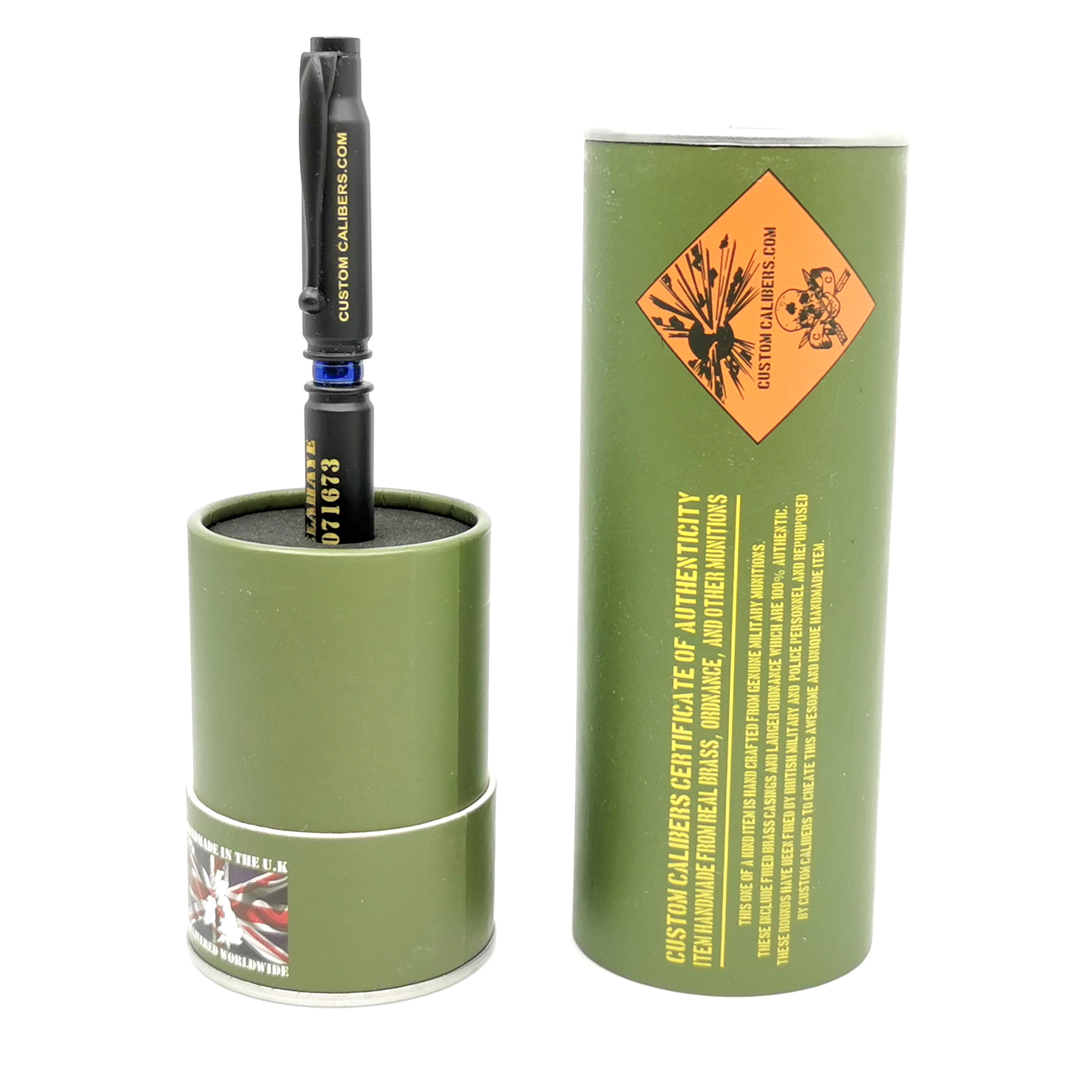 Matt Black front line .308 Bullet Pen