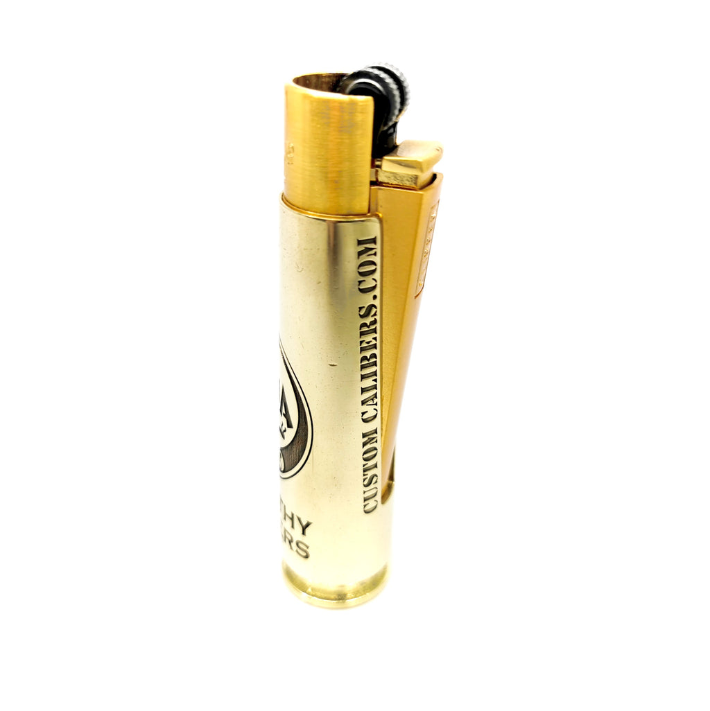  50 Cal BMG Clipper Refillable Adjustable Lighter - 50