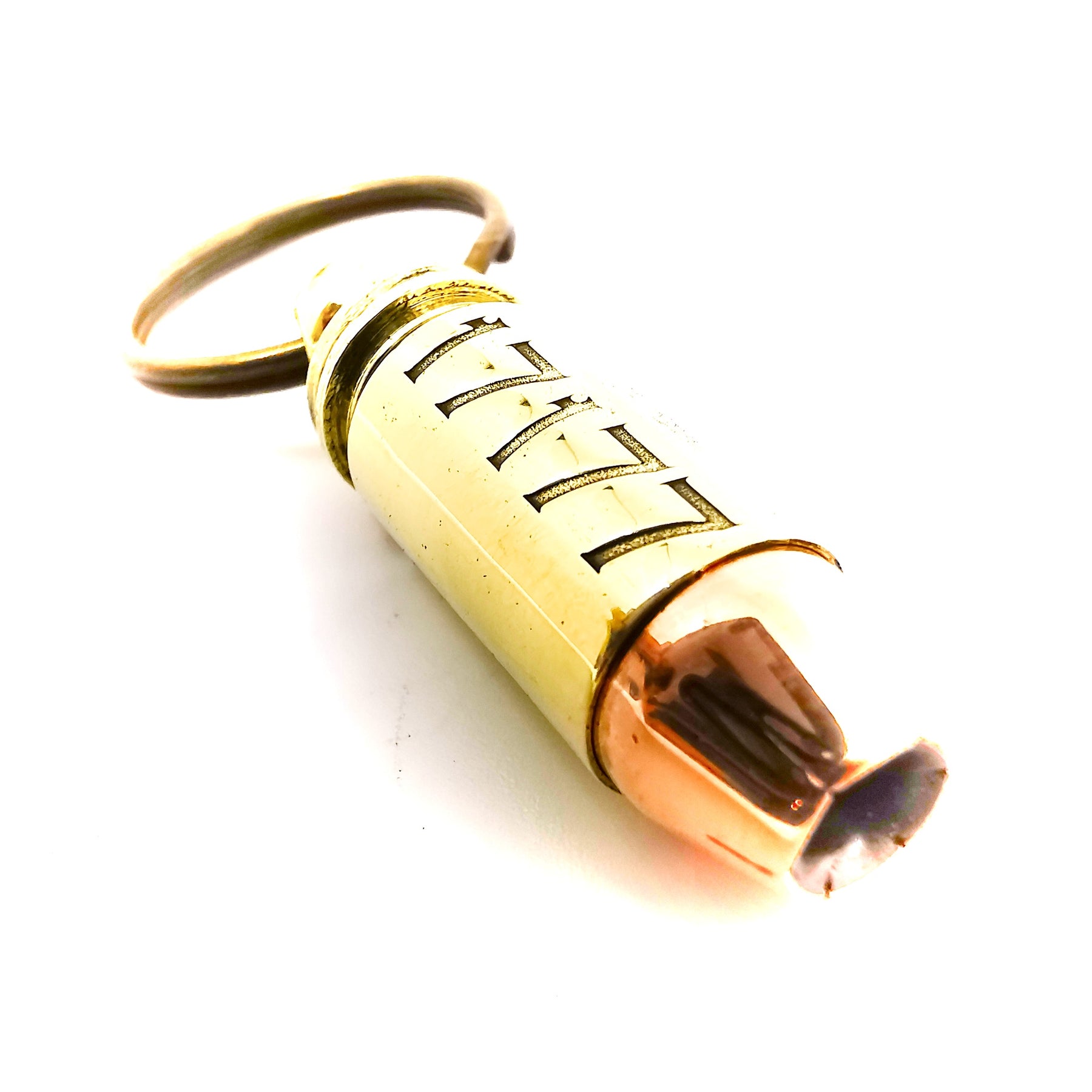 The 9mm Hollow point Key Ring