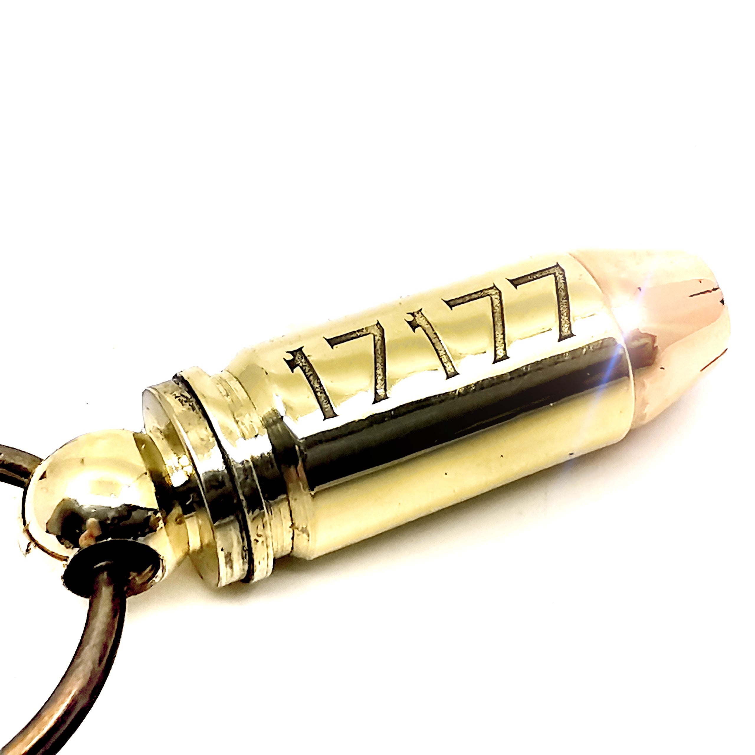 The 9mm Hollow point Key Ring
